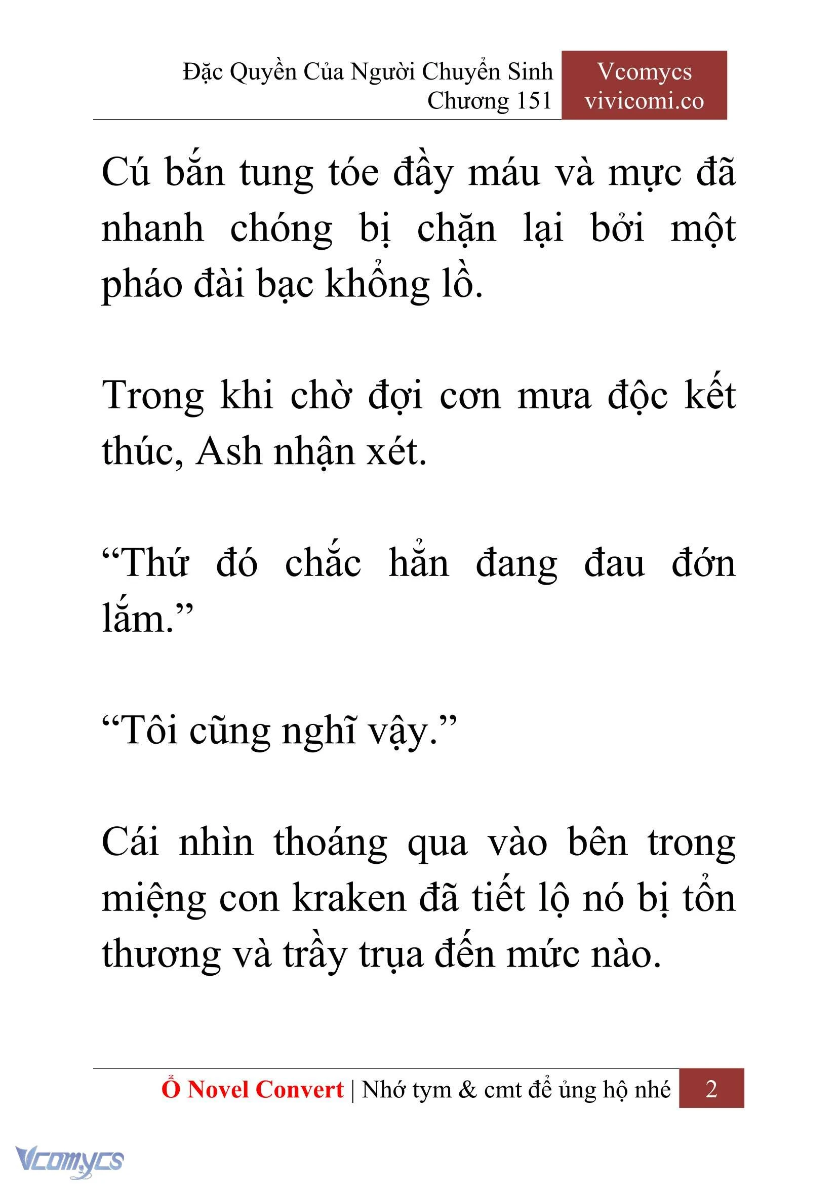 [Novel] Đặc Quyền Của Người Chuyển Sinh Chapter  151 - 4