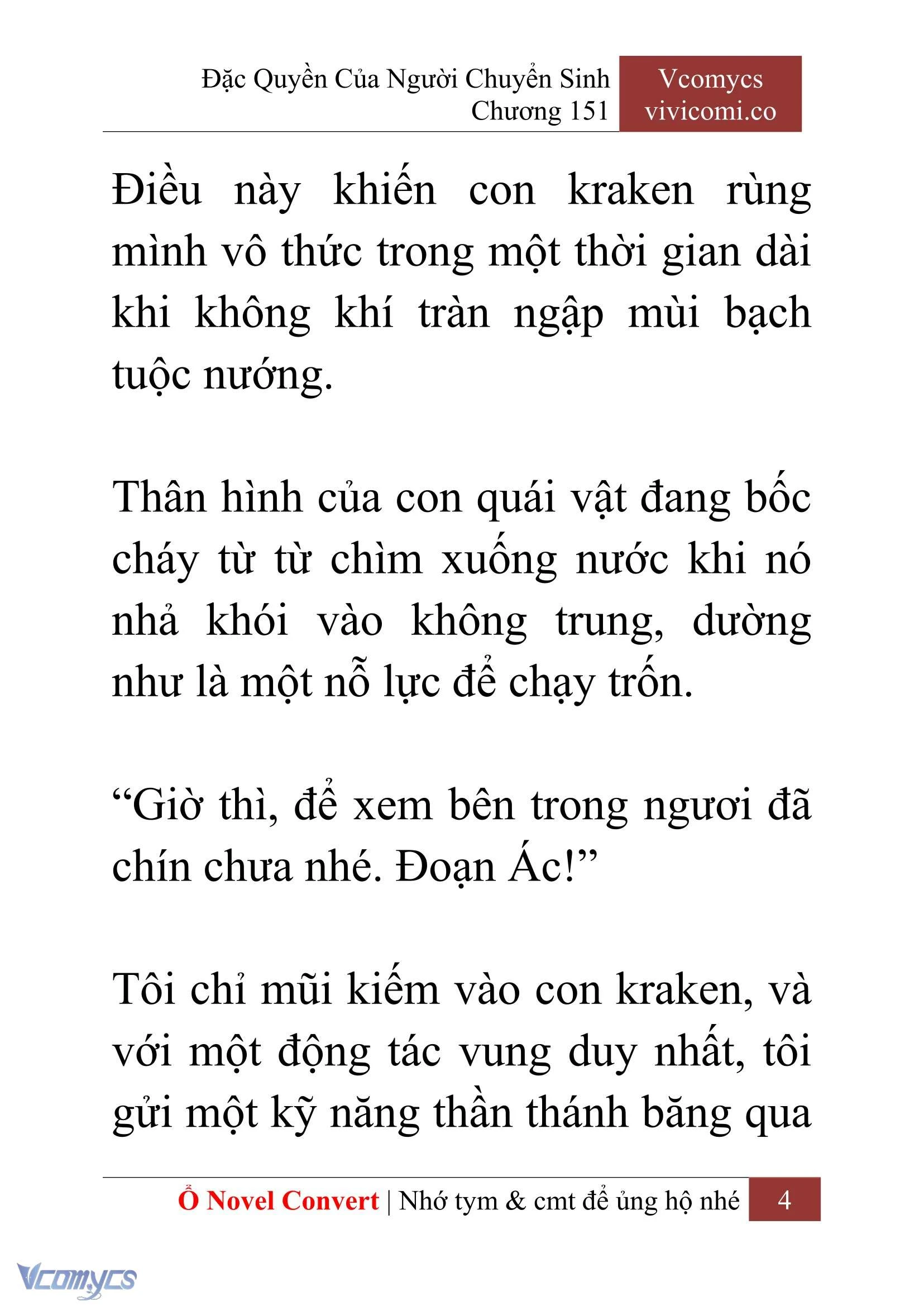 [Novel] Đặc Quyền Của Người Chuyển Sinh Chapter  151 - 6