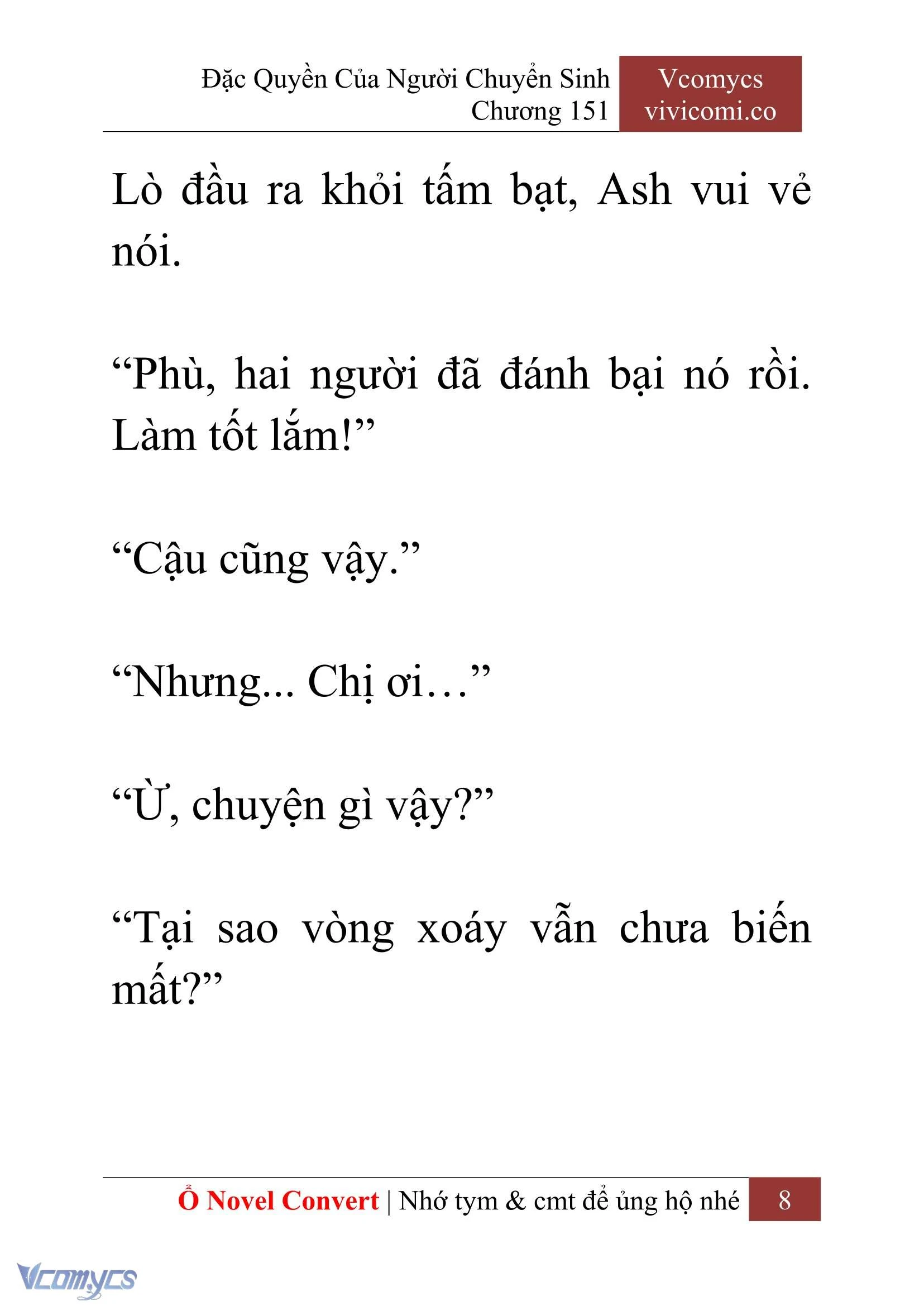 [Novel] Đặc Quyền Của Người Chuyển Sinh Chapter  151 - 10