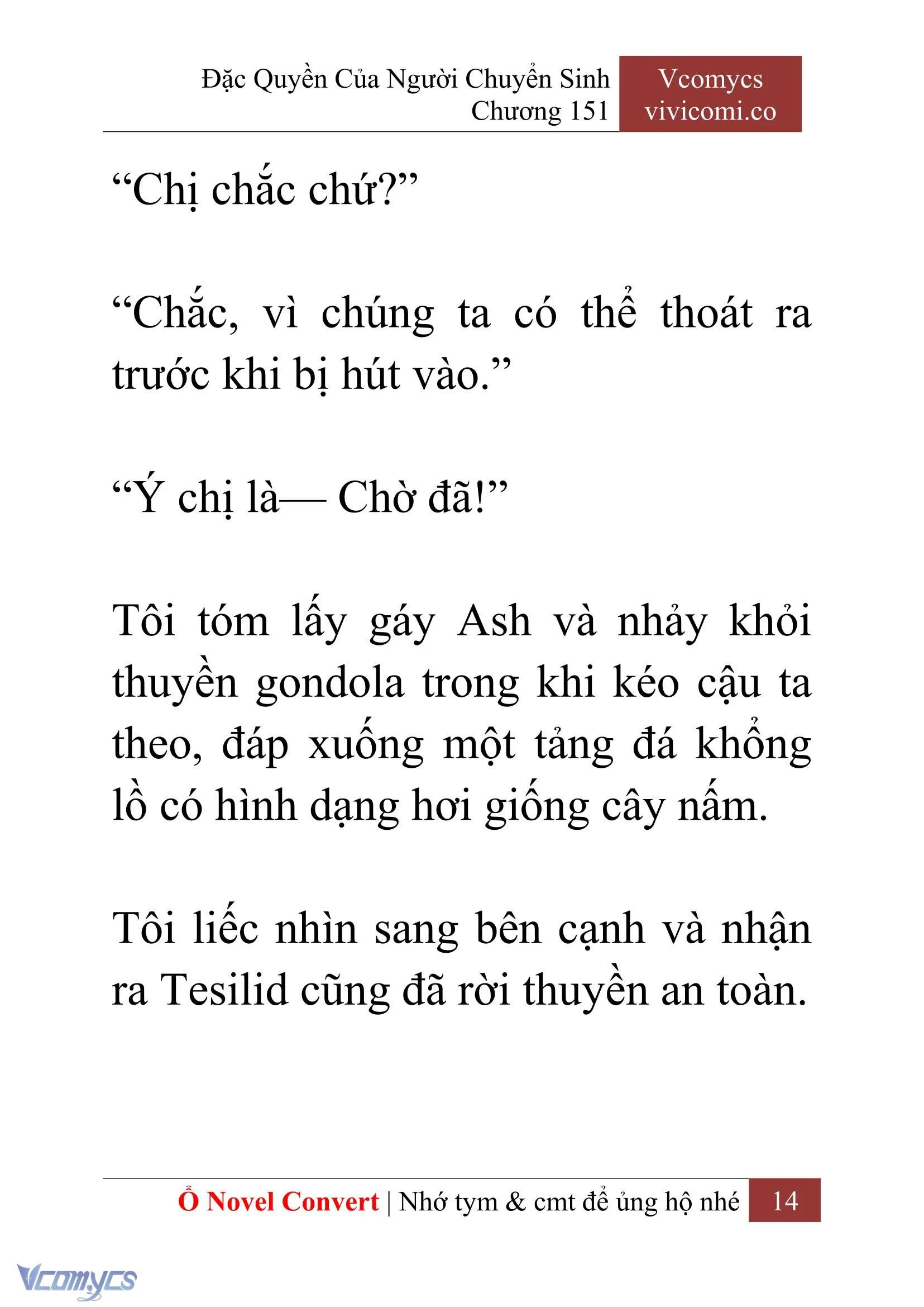 [Novel] Đặc Quyền Của Người Chuyển Sinh Chapter  151 - 16