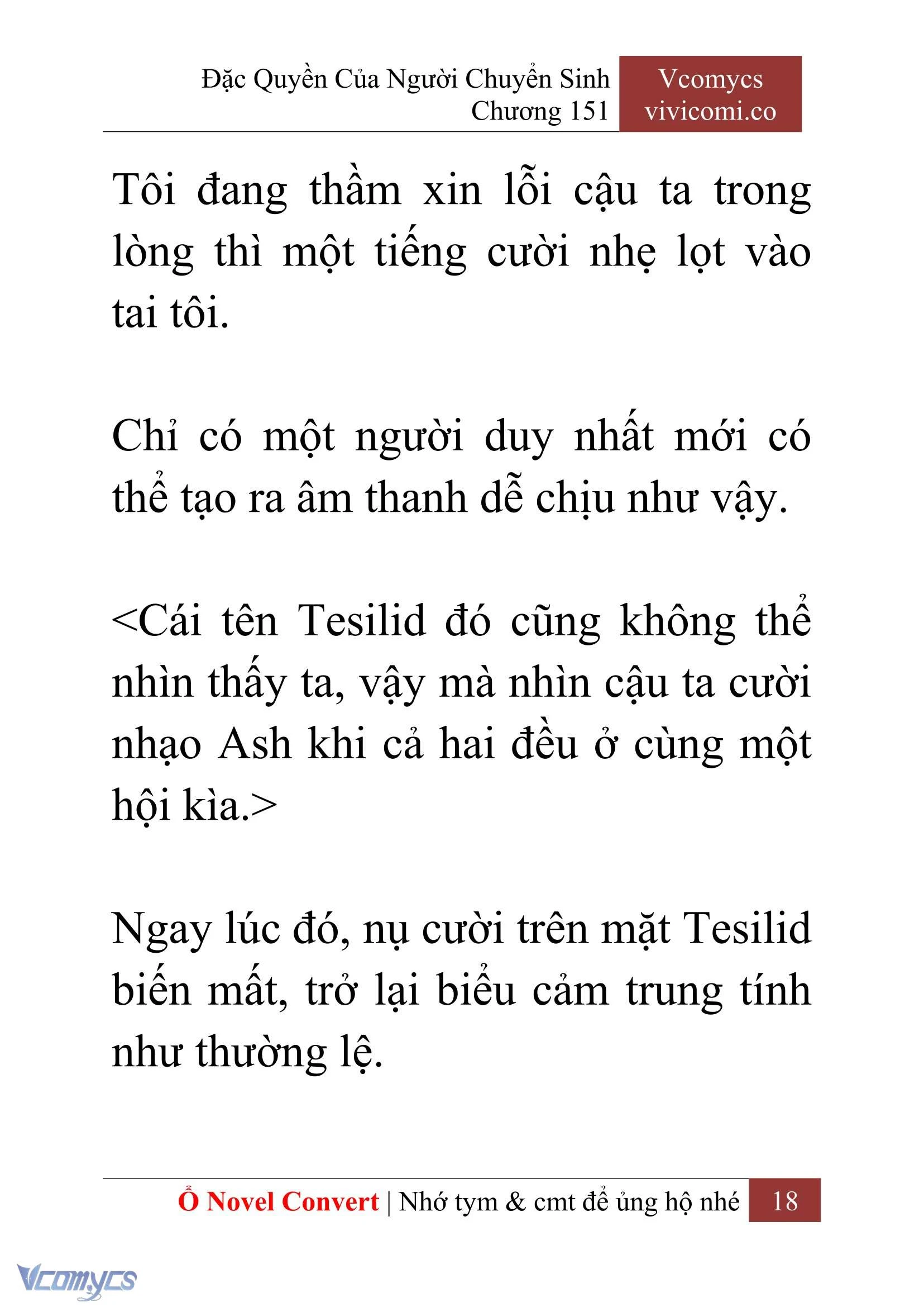 [Novel] Đặc Quyền Của Người Chuyển Sinh Chapter  151 - 20