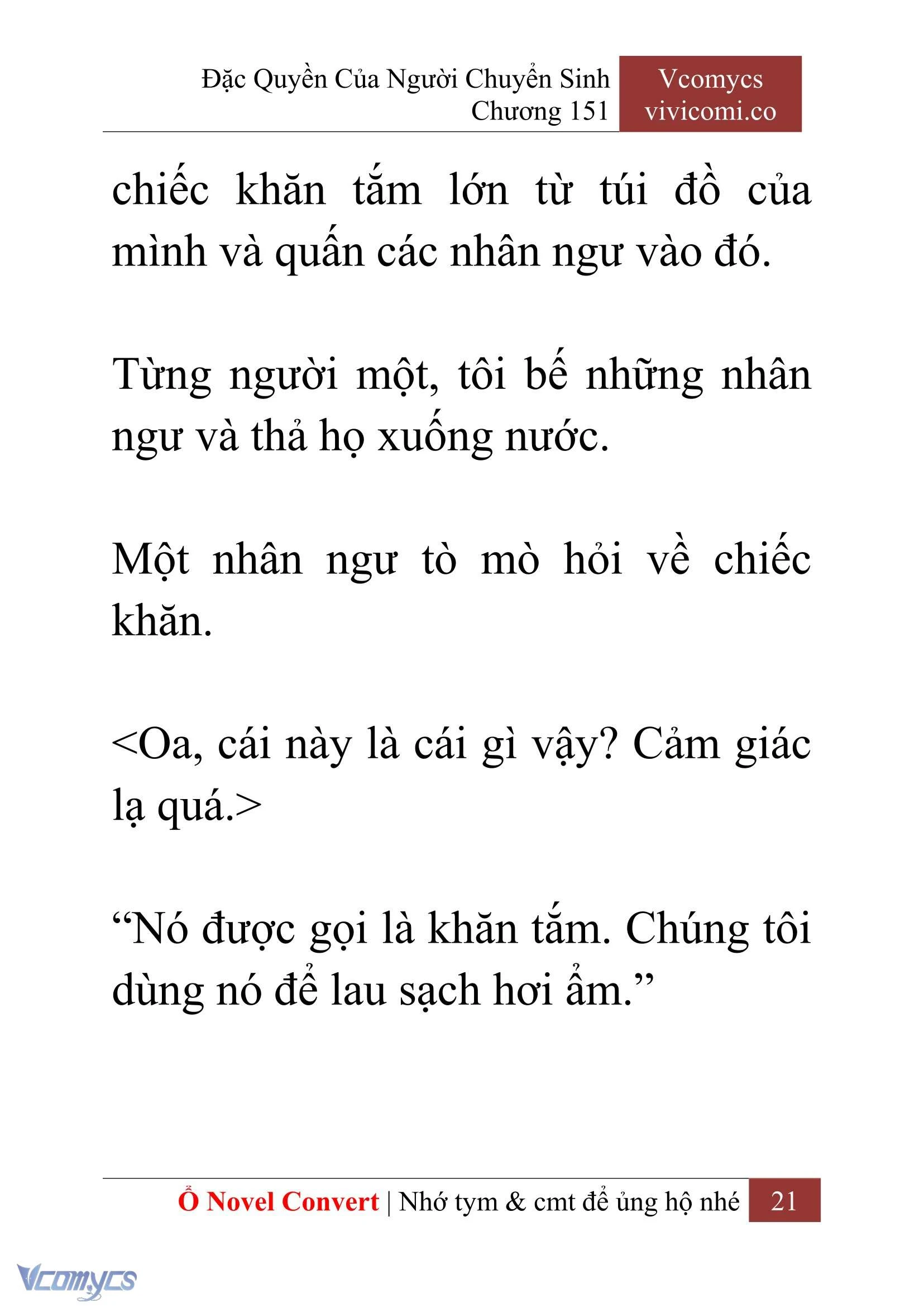 [Novel] Đặc Quyền Của Người Chuyển Sinh Chapter  151 - 23