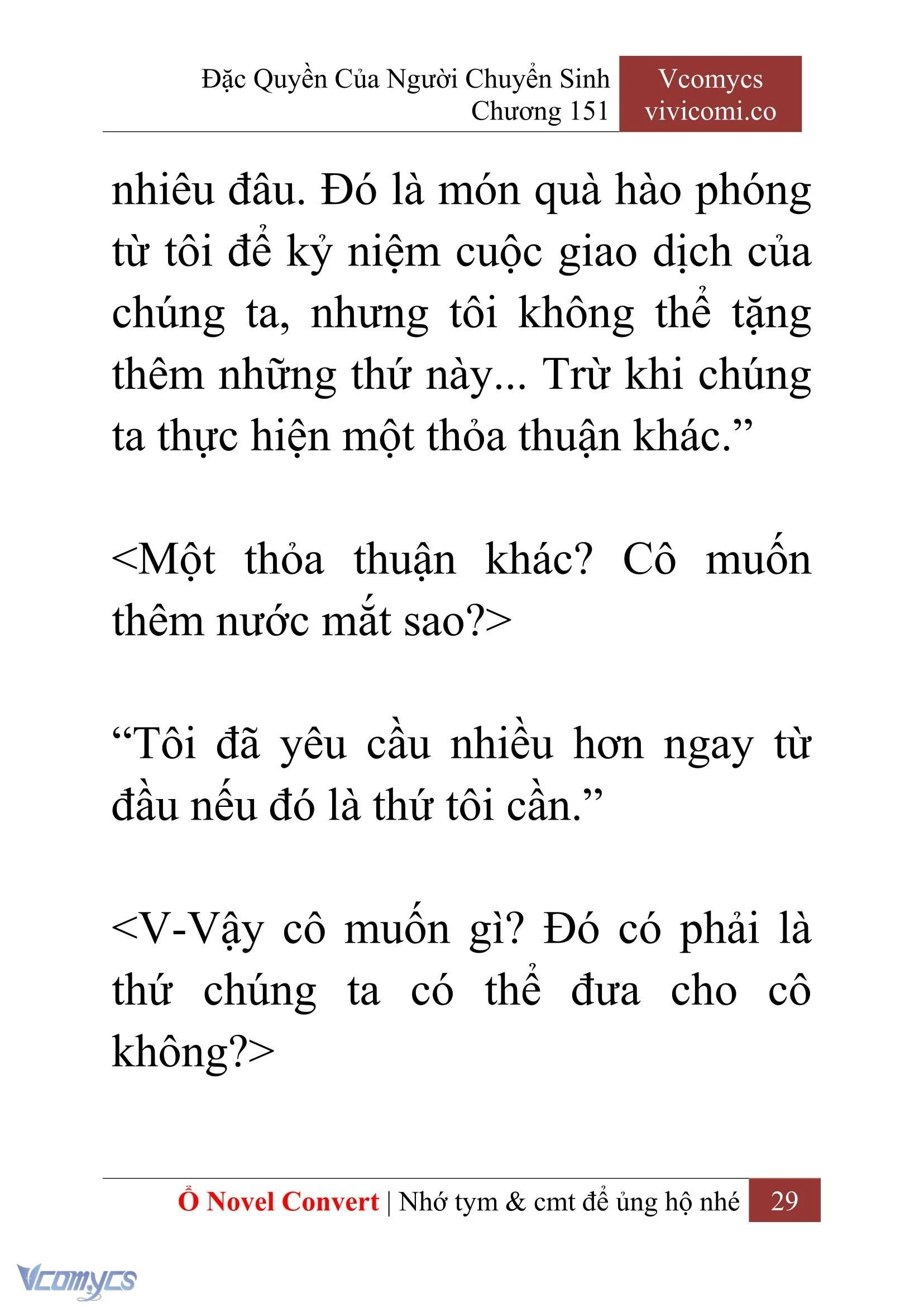 [Novel] Đặc Quyền Của Người Chuyển Sinh Chapter  151 - 31