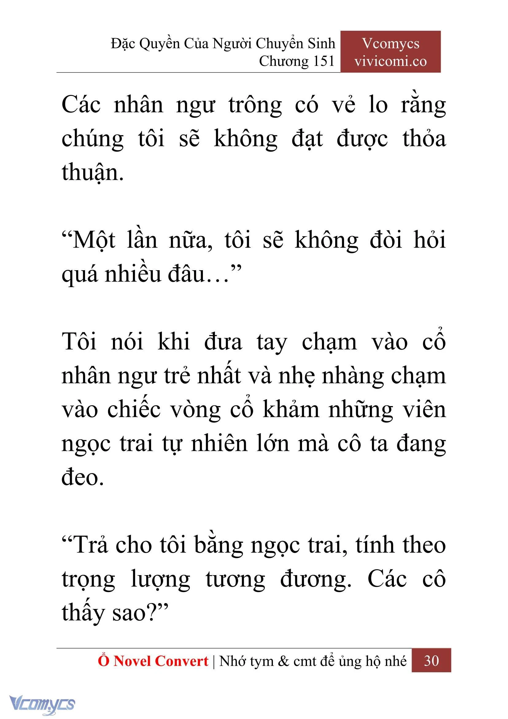 [Novel] Đặc Quyền Của Người Chuyển Sinh Chapter  151 - 32