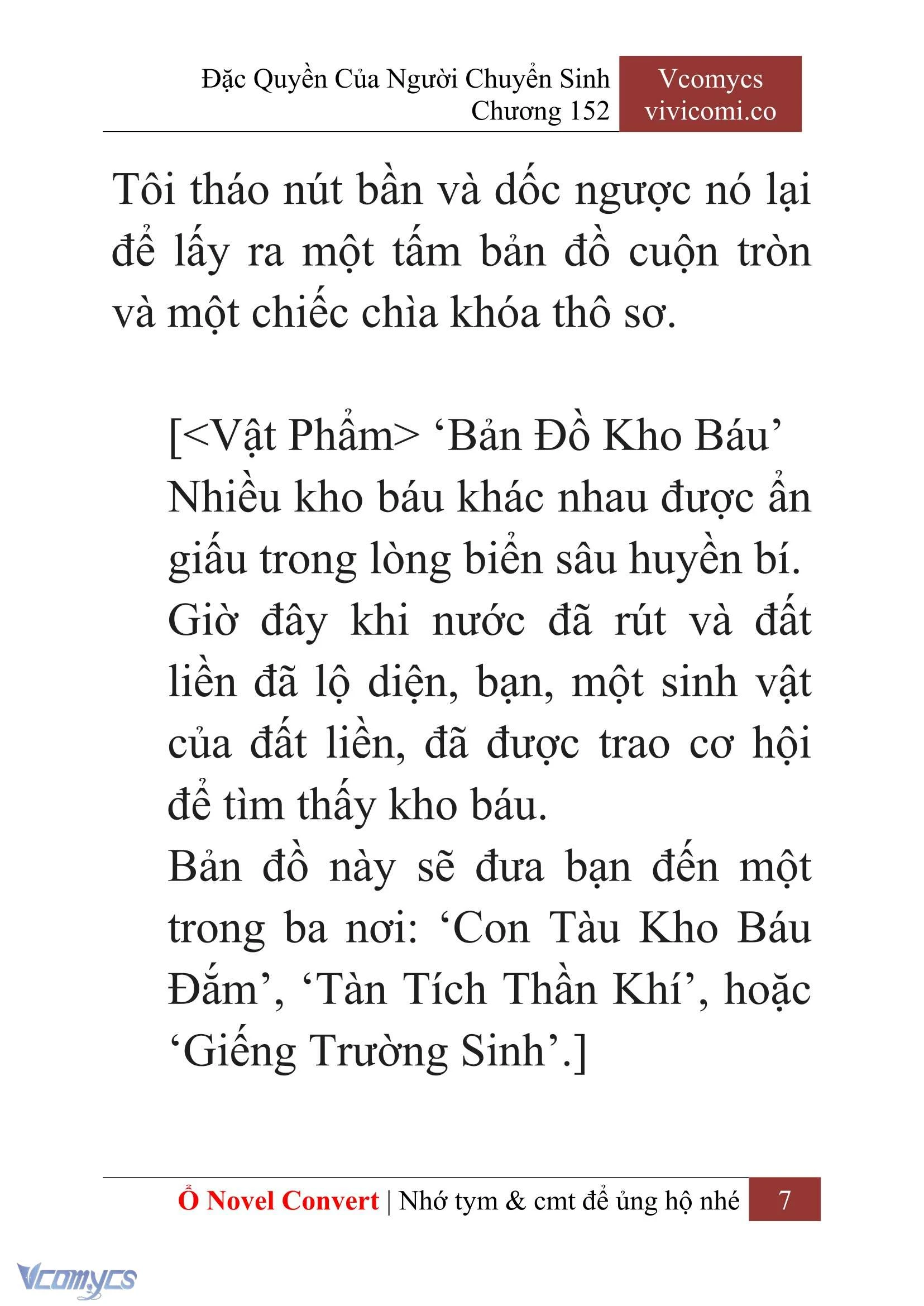 [Novel] Đặc Quyền Của Người Chuyển Sinh Chapter  152 - 9