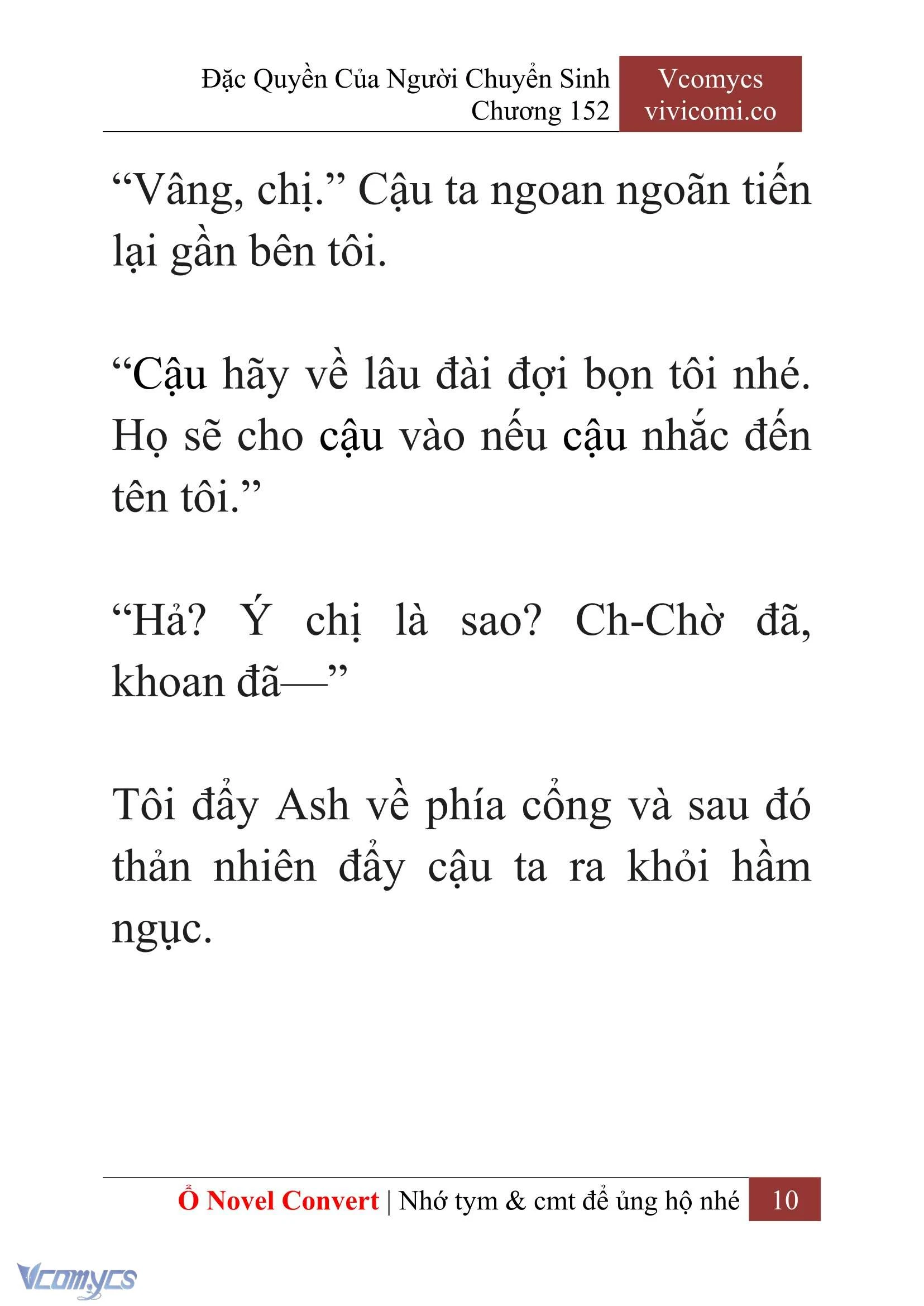 [Novel] Đặc Quyền Của Người Chuyển Sinh Chapter  152 - 12