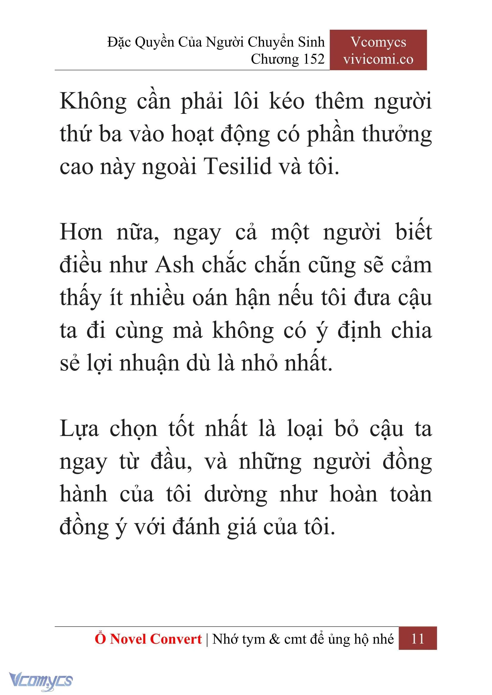 [Novel] Đặc Quyền Của Người Chuyển Sinh Chapter  152 - 13