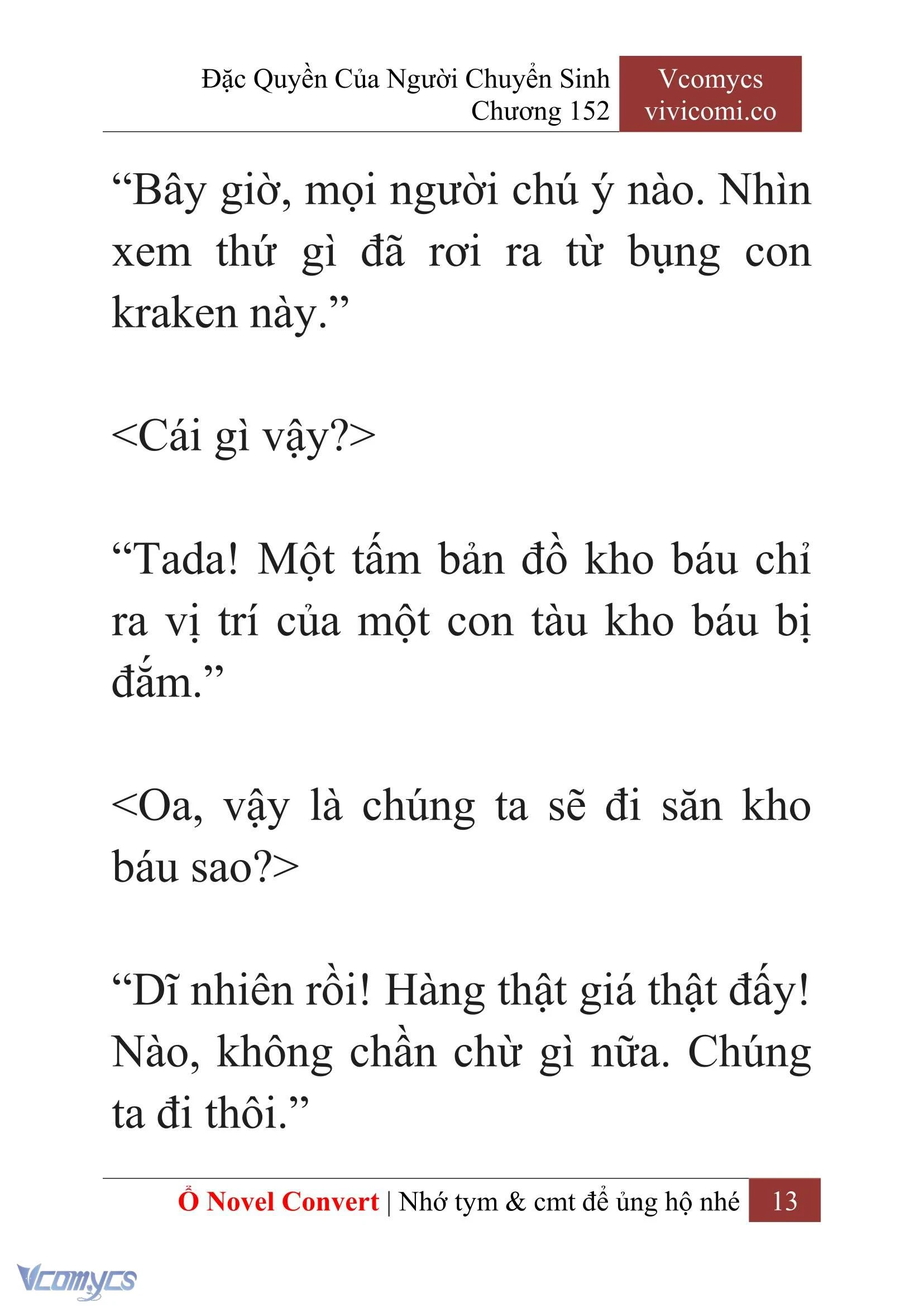 [Novel] Đặc Quyền Của Người Chuyển Sinh Chapter  152 - 15
