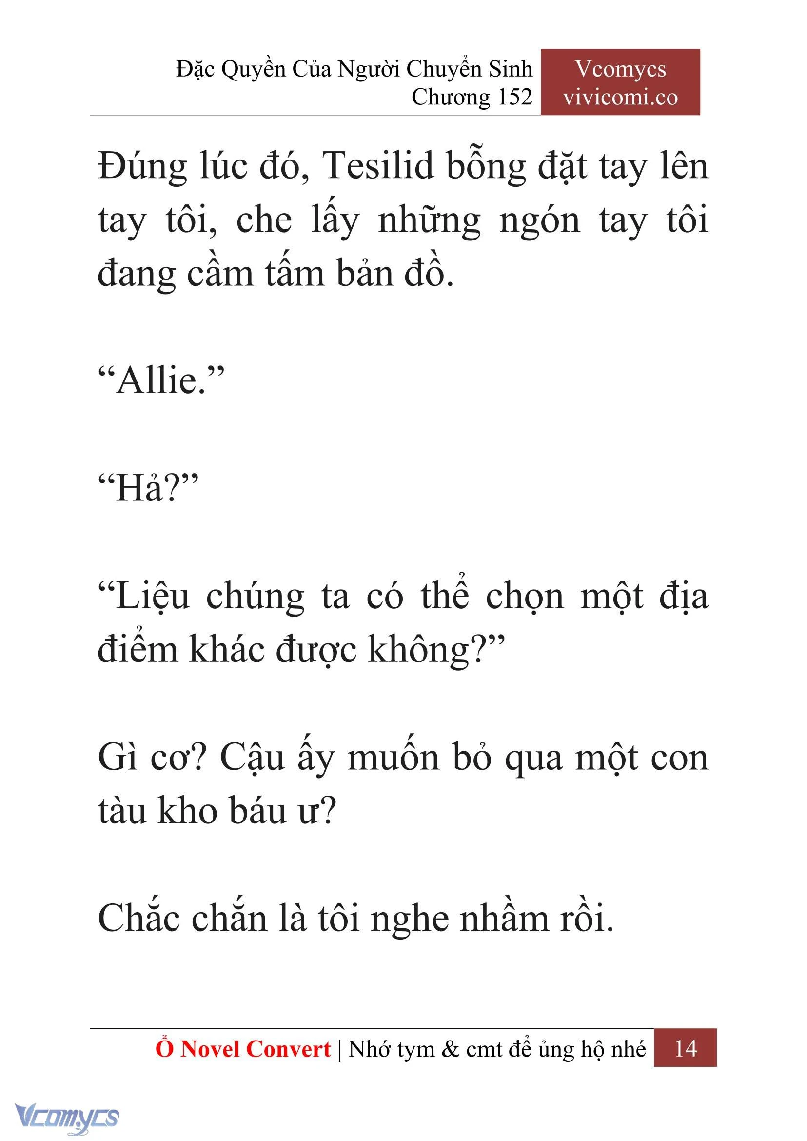 [Novel] Đặc Quyền Của Người Chuyển Sinh Chapter  152 - 16