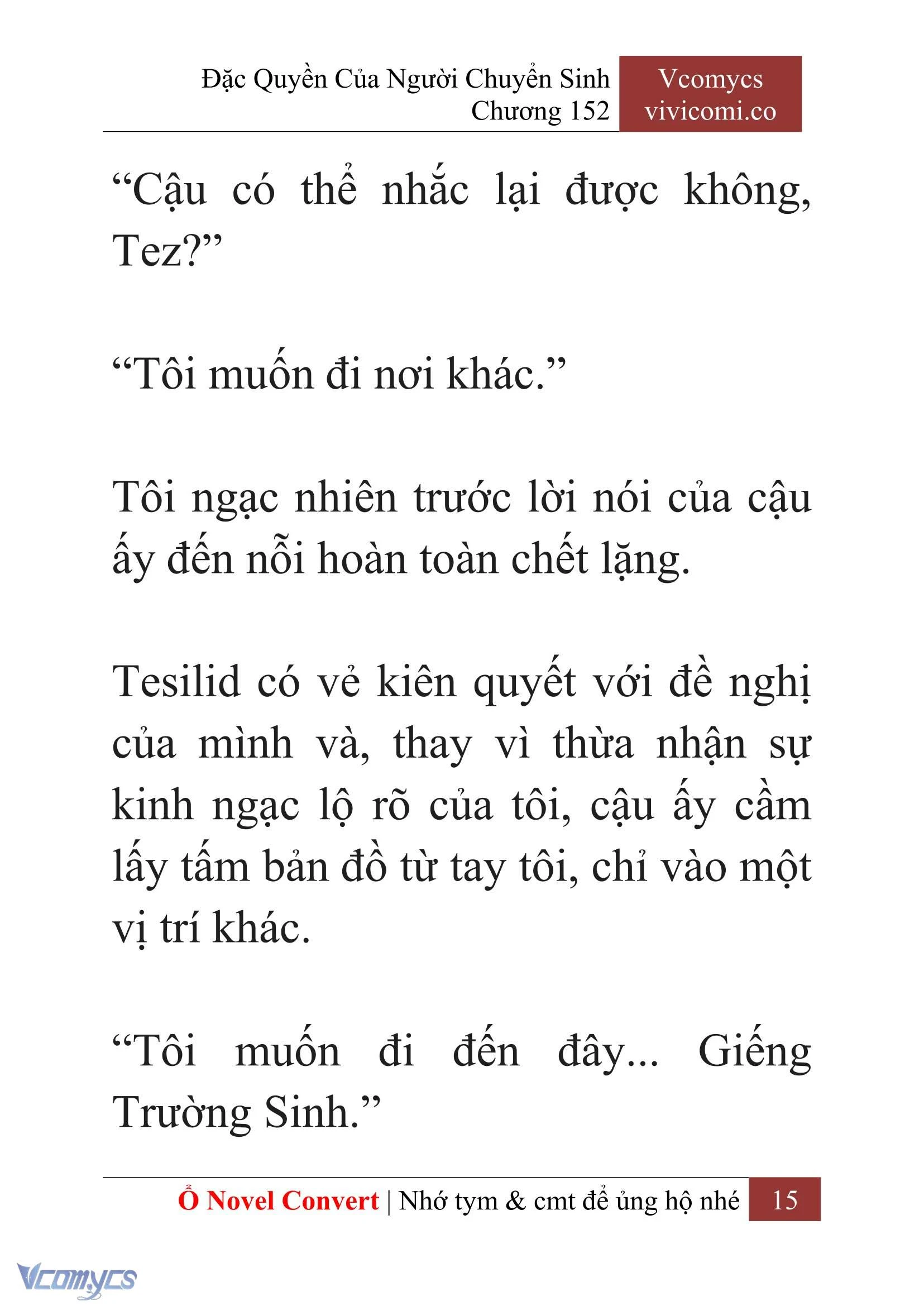 [Novel] Đặc Quyền Của Người Chuyển Sinh Chapter  152 - 17