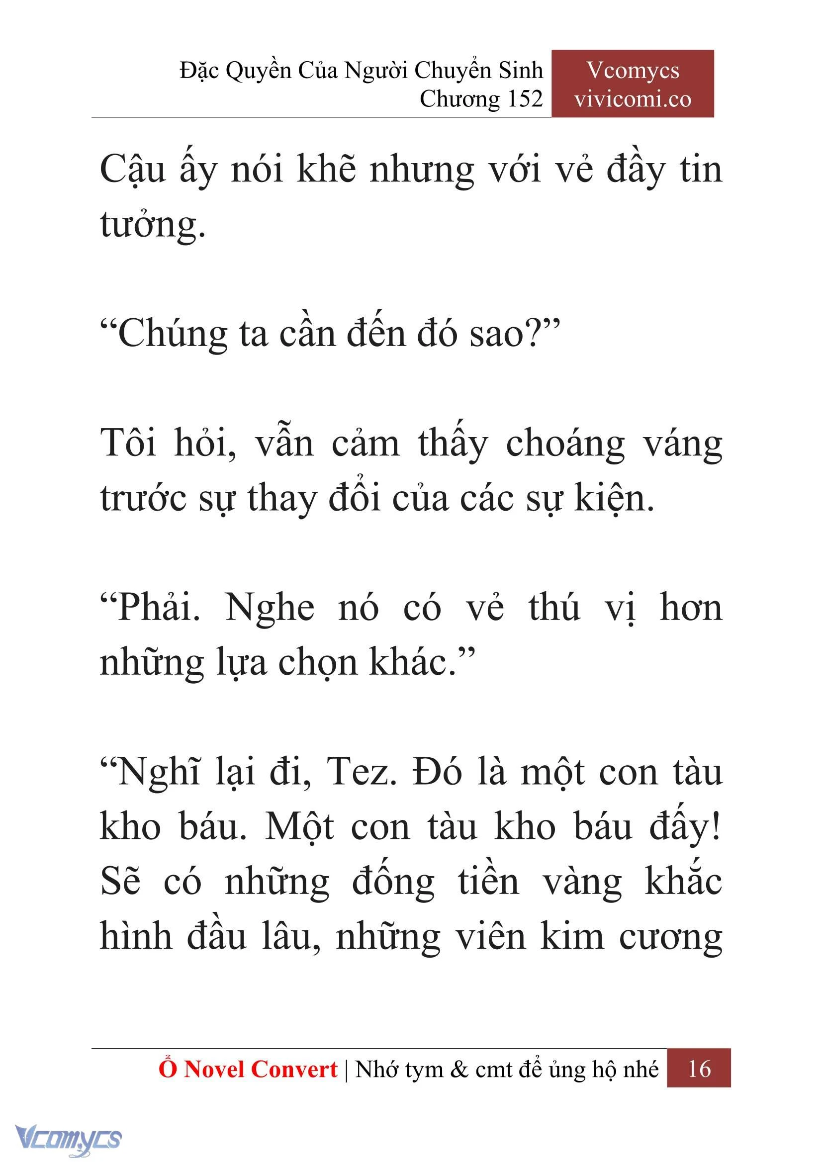 [Novel] Đặc Quyền Của Người Chuyển Sinh Chapter  152 - 18