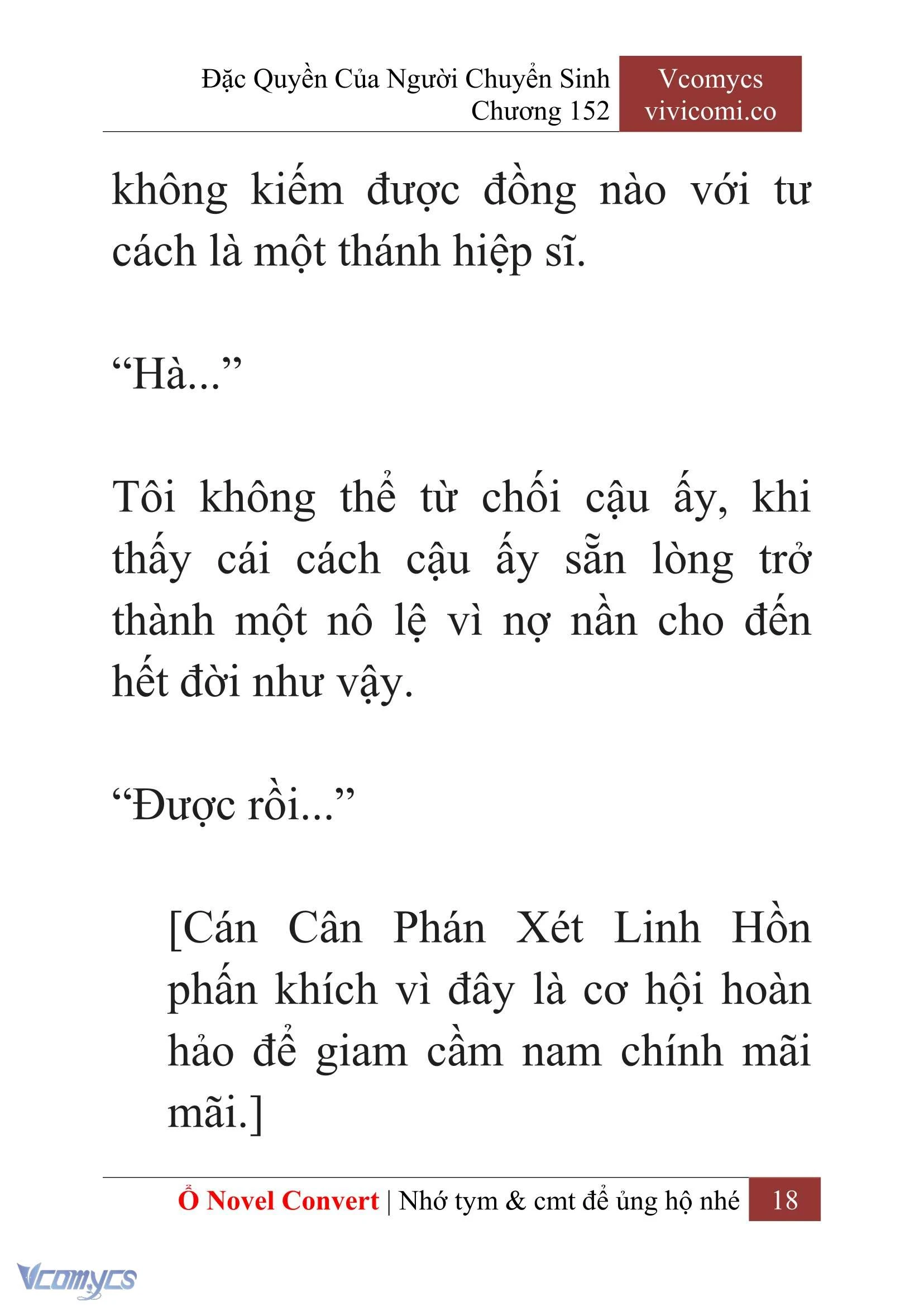 [Novel] Đặc Quyền Của Người Chuyển Sinh Chapter  152 - 20
