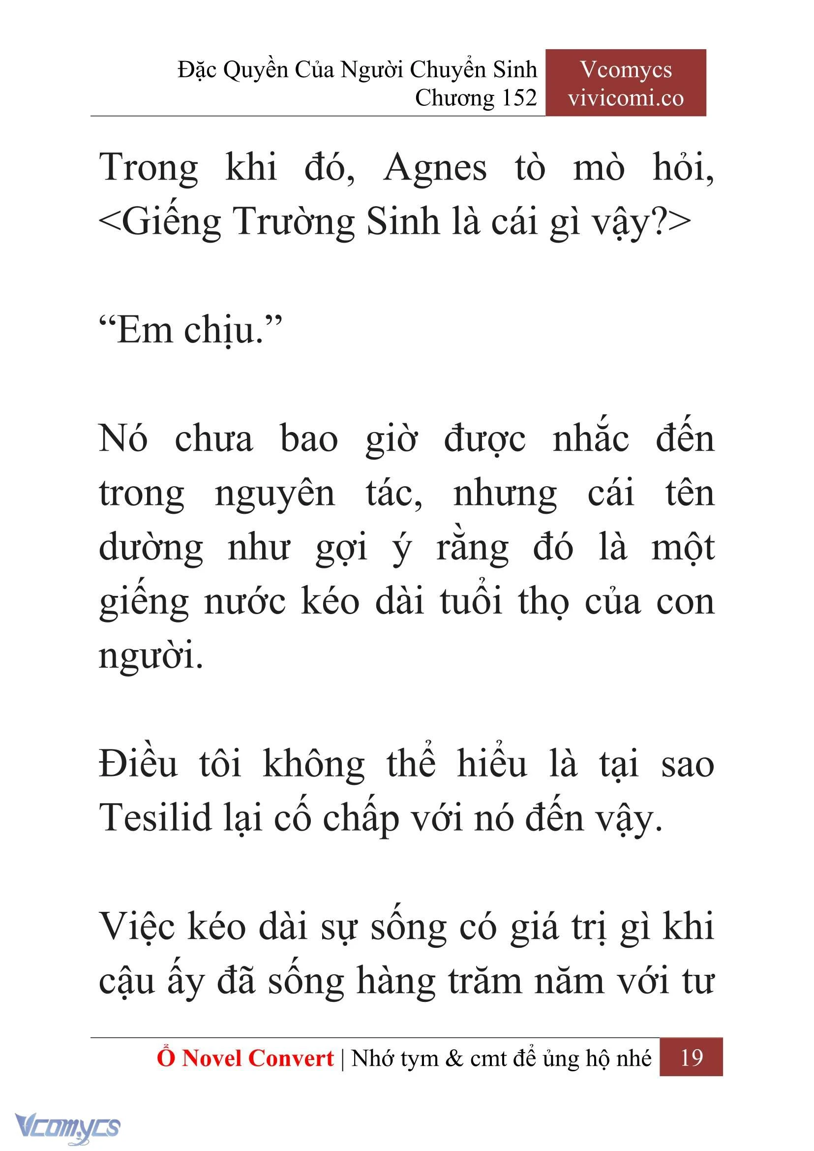 [Novel] Đặc Quyền Của Người Chuyển Sinh Chapter  152 - 21