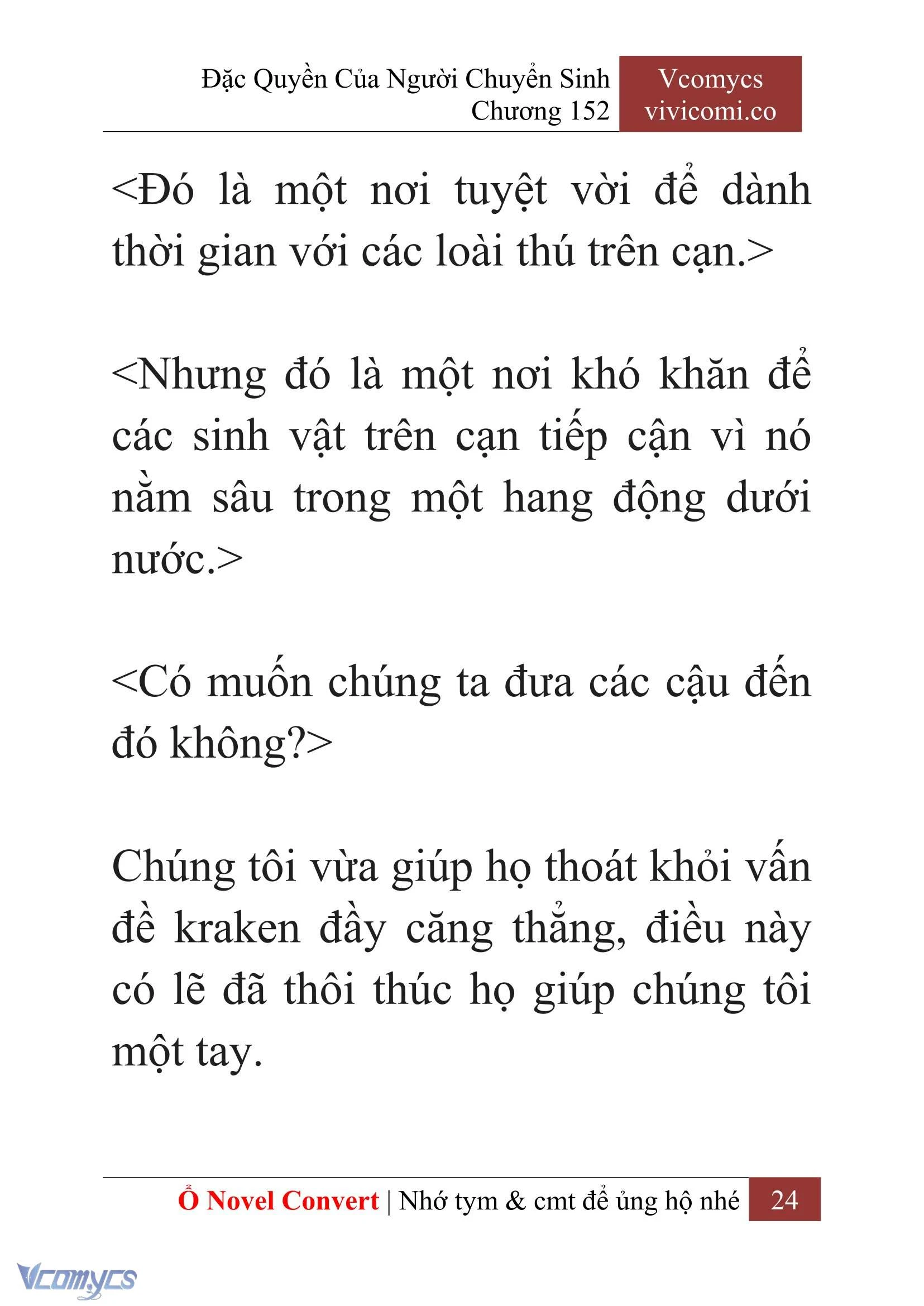 [Novel] Đặc Quyền Của Người Chuyển Sinh Chapter  152 - 26