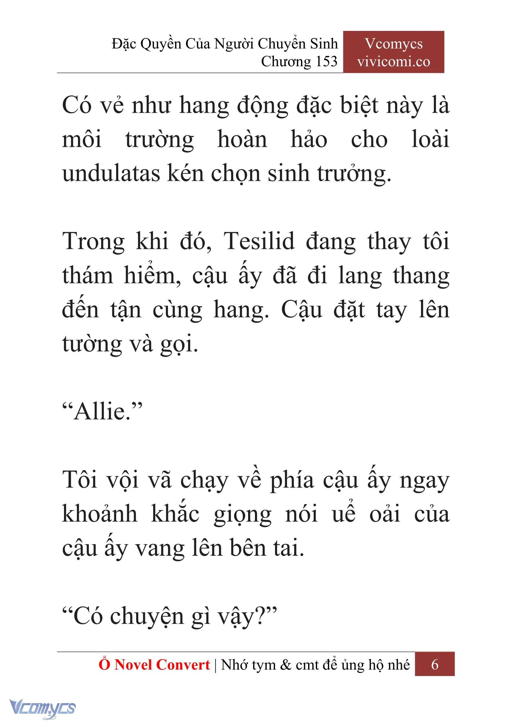 [Novel] Đặc Quyền Của Người Chuyển Sinh Chapter  153 - 8