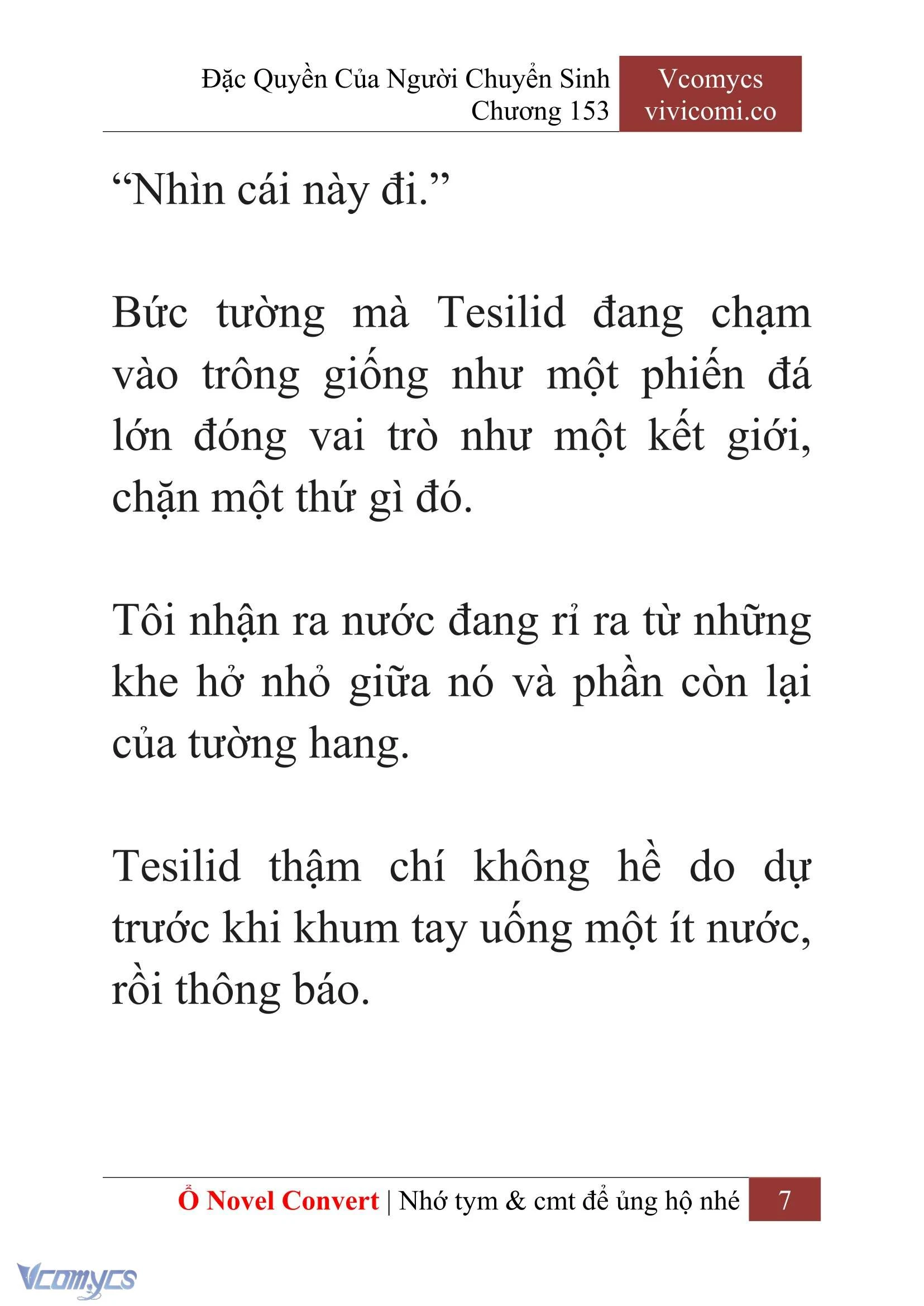 [Novel] Đặc Quyền Của Người Chuyển Sinh Chapter  153 - 9