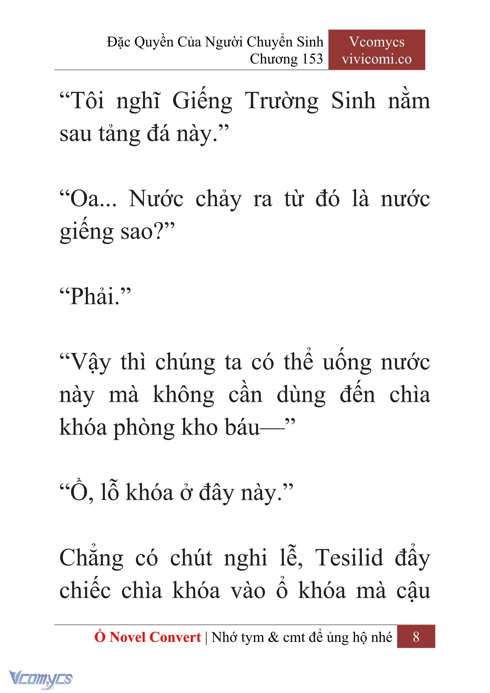[Novel] Đặc Quyền Của Người Chuyển Sinh Chapter  153 - 10