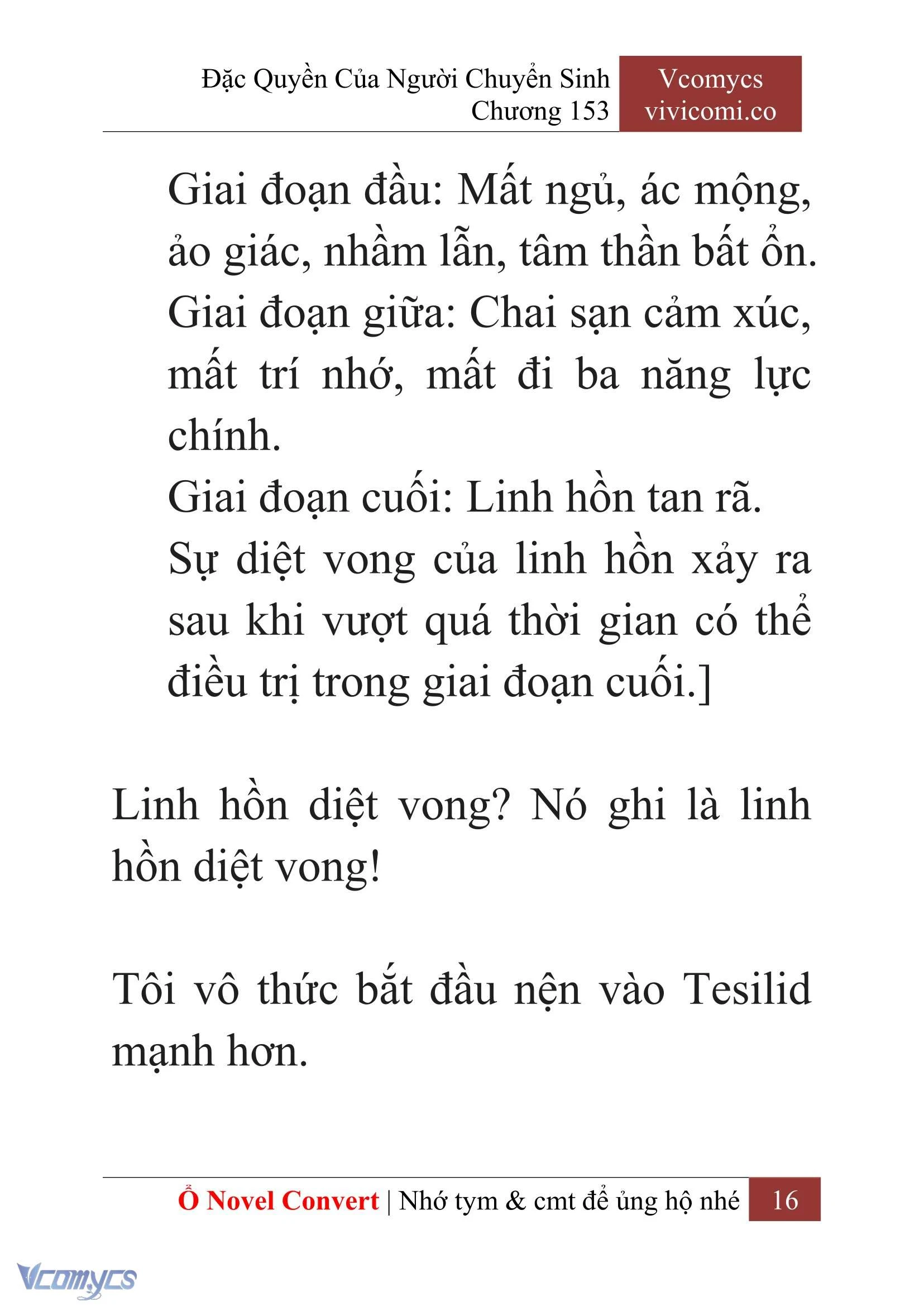 [Novel] Đặc Quyền Của Người Chuyển Sinh Chapter  153 - 18