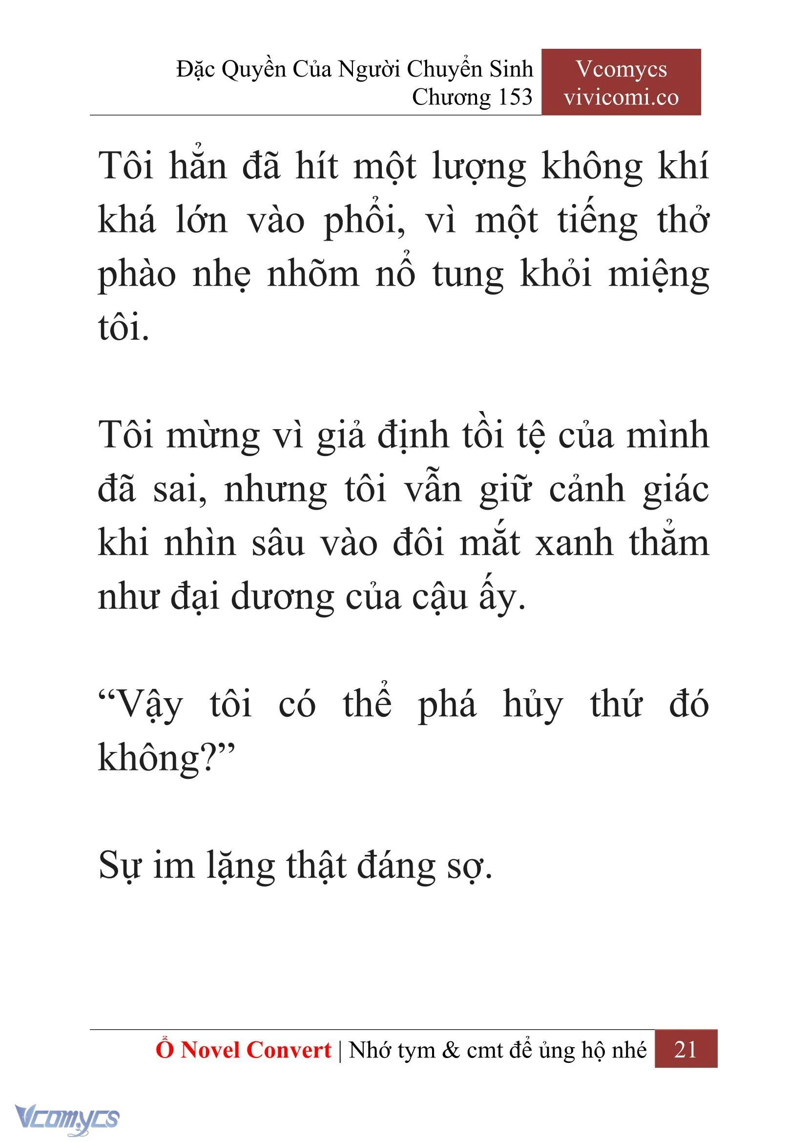 [Novel] Đặc Quyền Của Người Chuyển Sinh Chapter  153 - 23