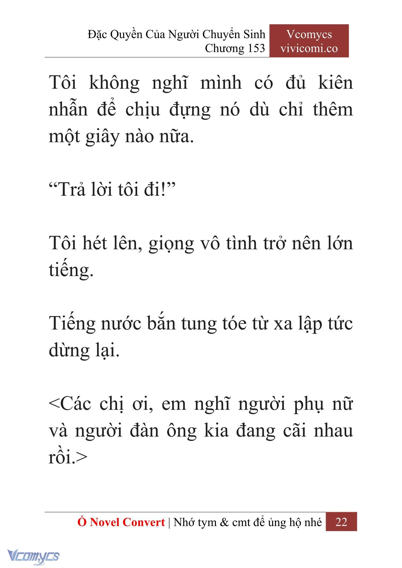 [Novel] Đặc Quyền Của Người Chuyển Sinh Chapter  153 - 24