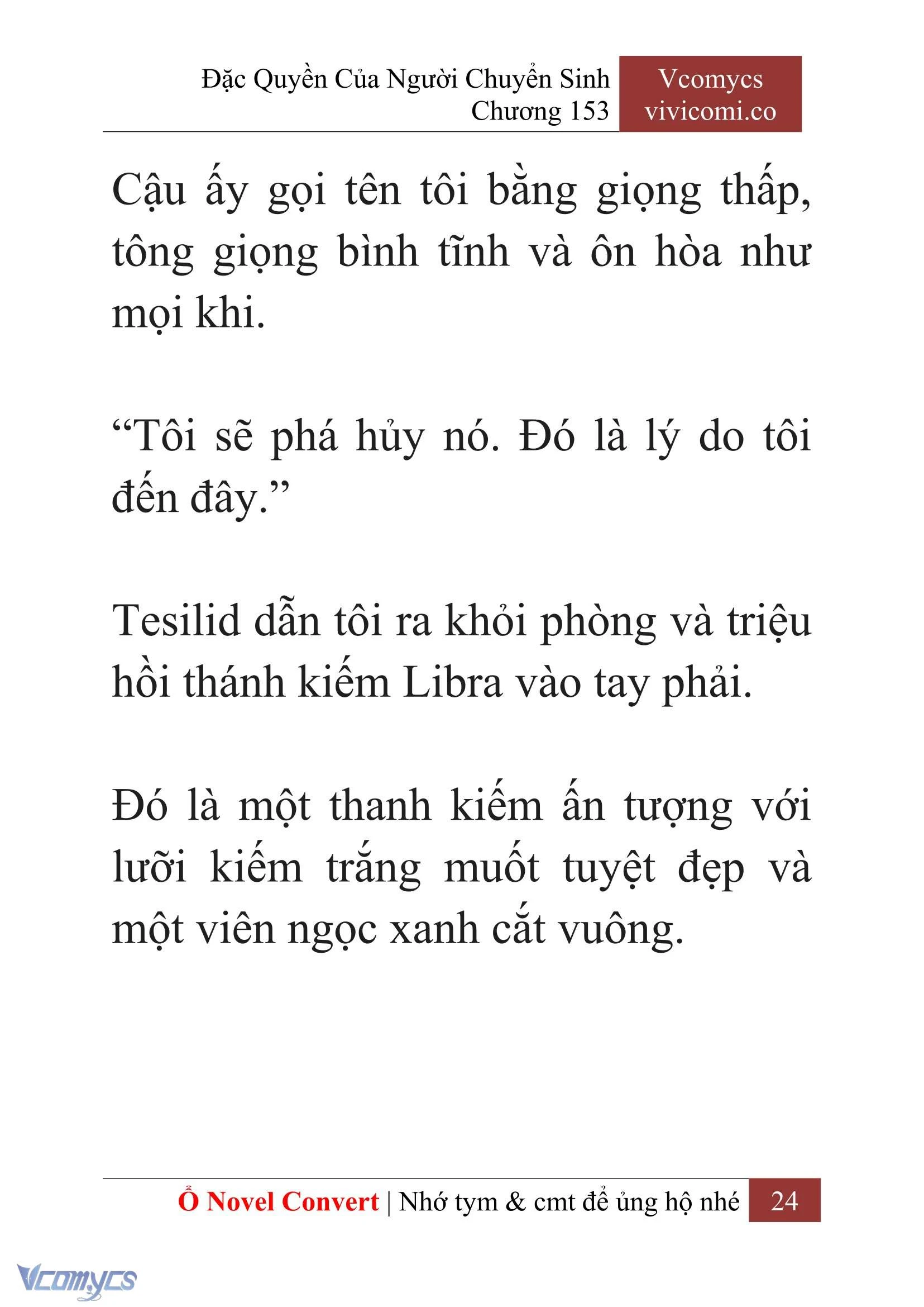 [Novel] Đặc Quyền Của Người Chuyển Sinh Chapter  153 - 26