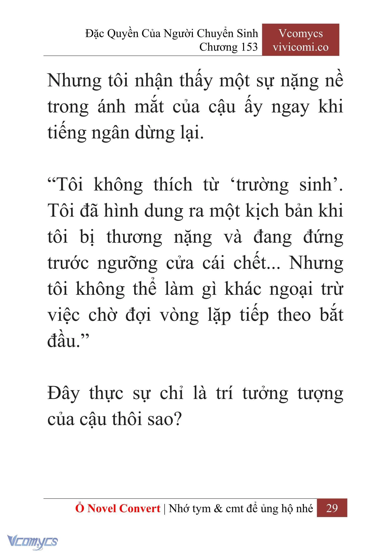 [Novel] Đặc Quyền Của Người Chuyển Sinh Chapter  153 - 31
