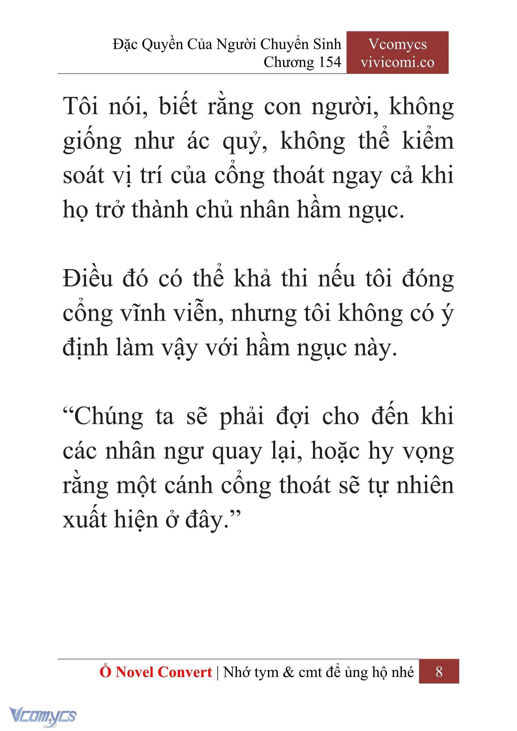 [Novel] Đặc Quyền Của Người Chuyển Sinh Chapter  154 - 10