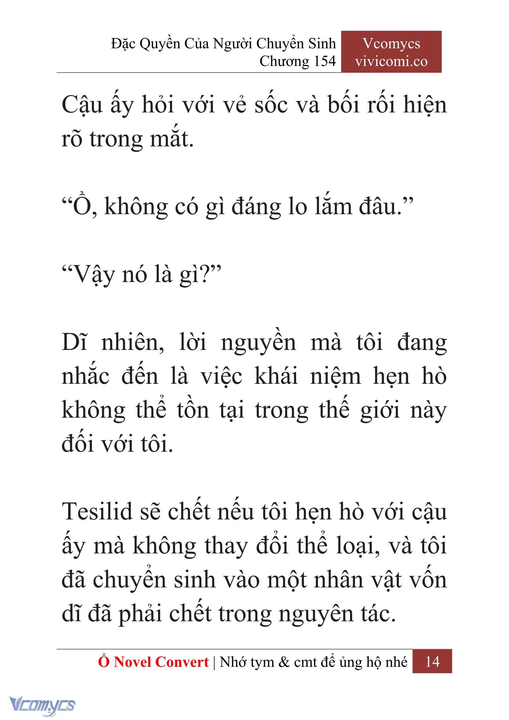 [Novel] Đặc Quyền Của Người Chuyển Sinh Chapter  154 - 16