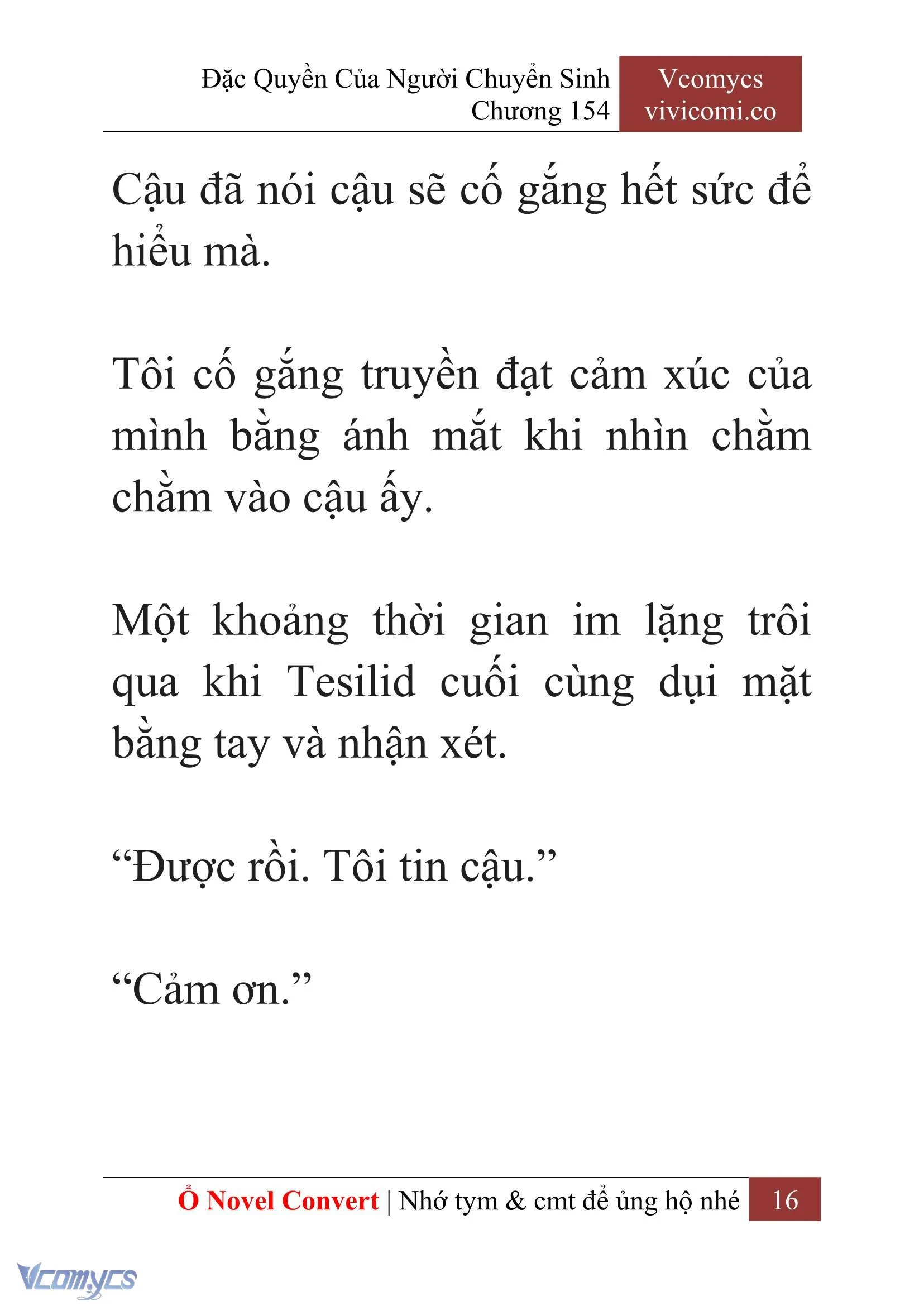 [Novel] Đặc Quyền Của Người Chuyển Sinh Chapter  154 - 18