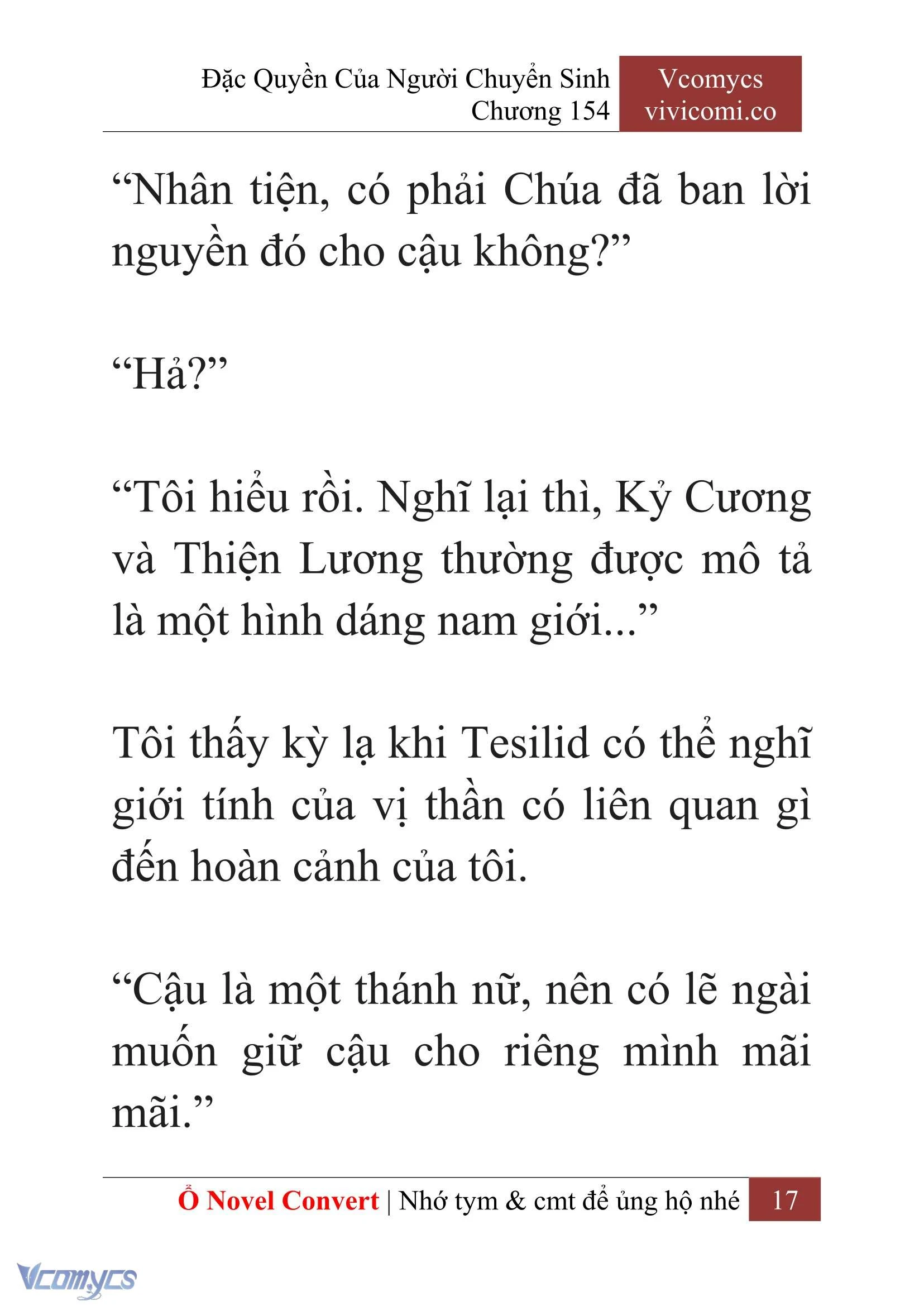[Novel] Đặc Quyền Của Người Chuyển Sinh Chapter  154 - 19