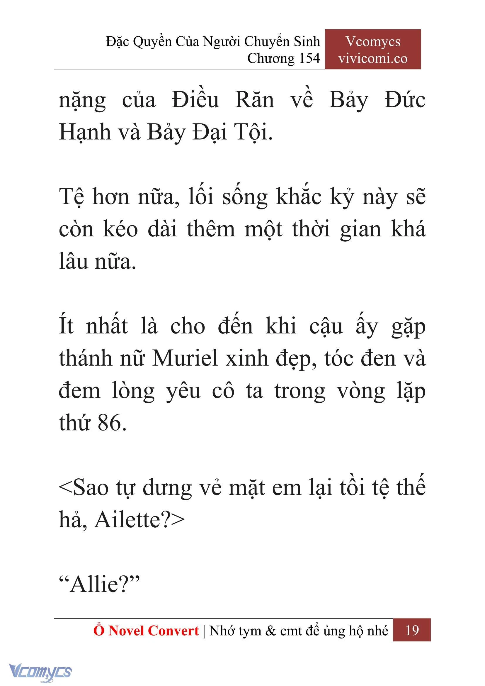 [Novel] Đặc Quyền Của Người Chuyển Sinh Chapter  154 - 21
