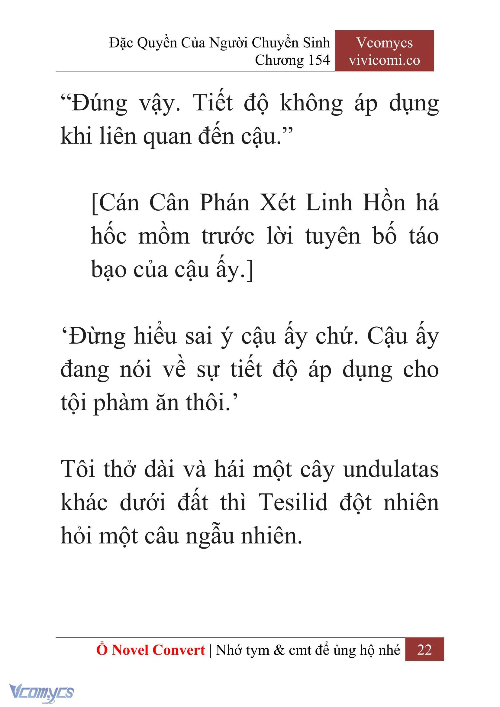 [Novel] Đặc Quyền Của Người Chuyển Sinh Chapter  154 - 24