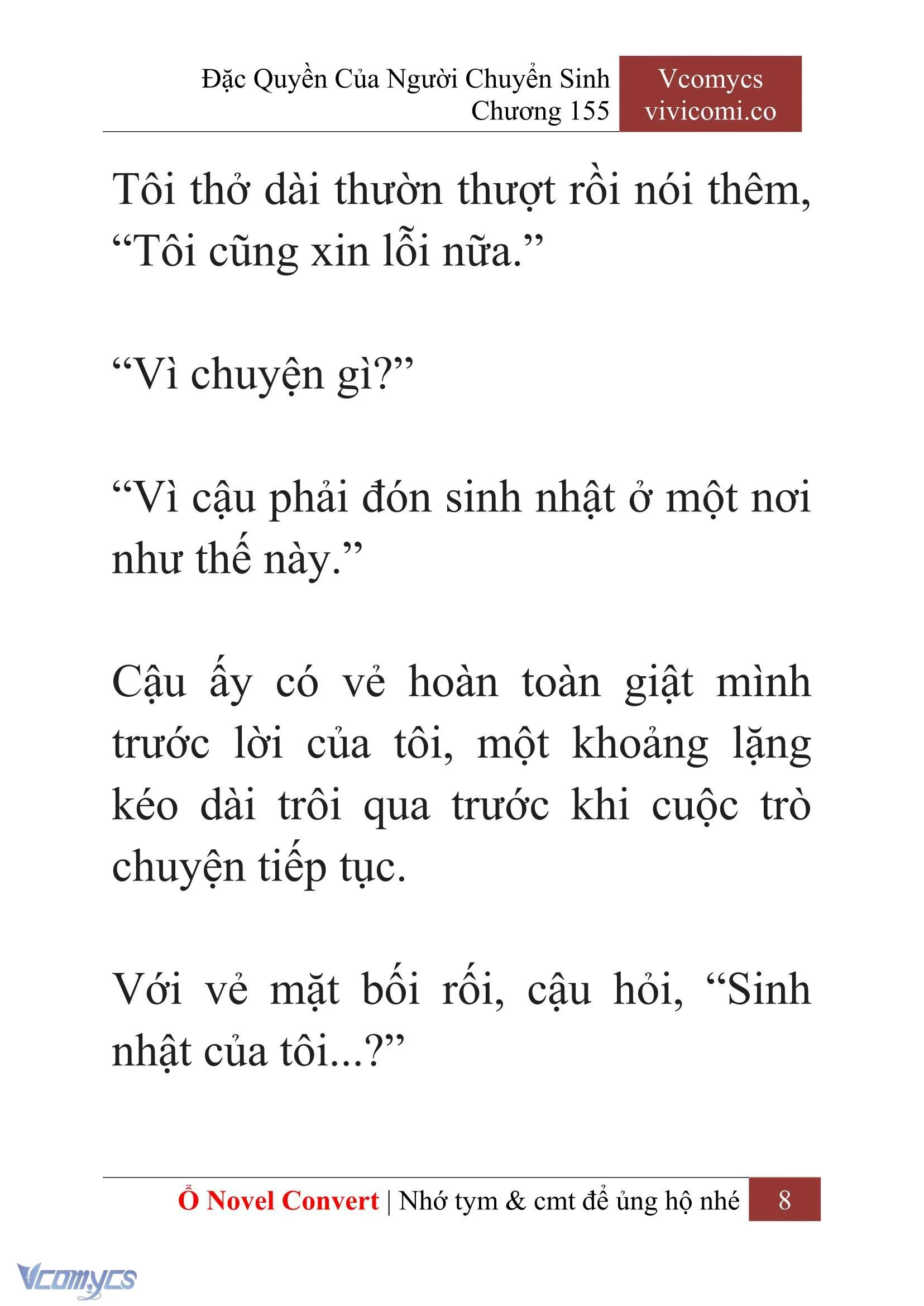 [Novel] Đặc Quyền Của Người Chuyển Sinh Chapter  155 - 10