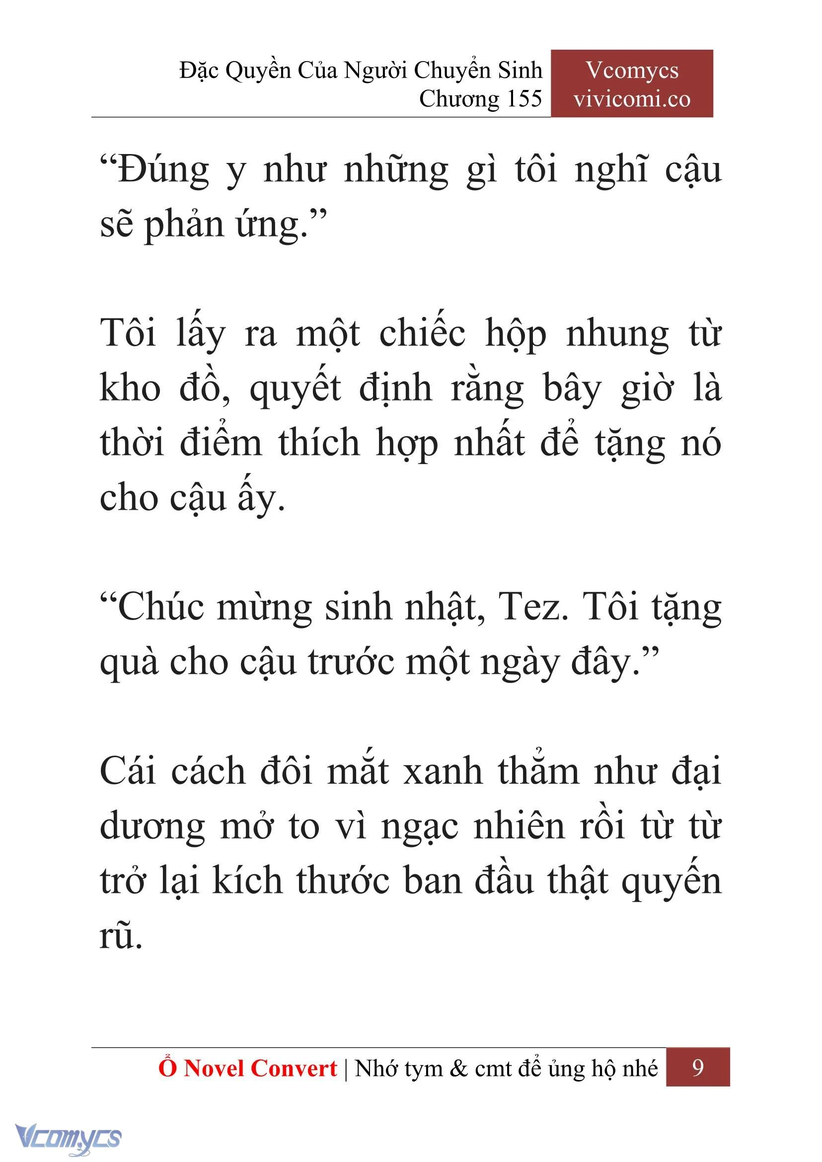 [Novel] Đặc Quyền Của Người Chuyển Sinh Chapter  155 - 11