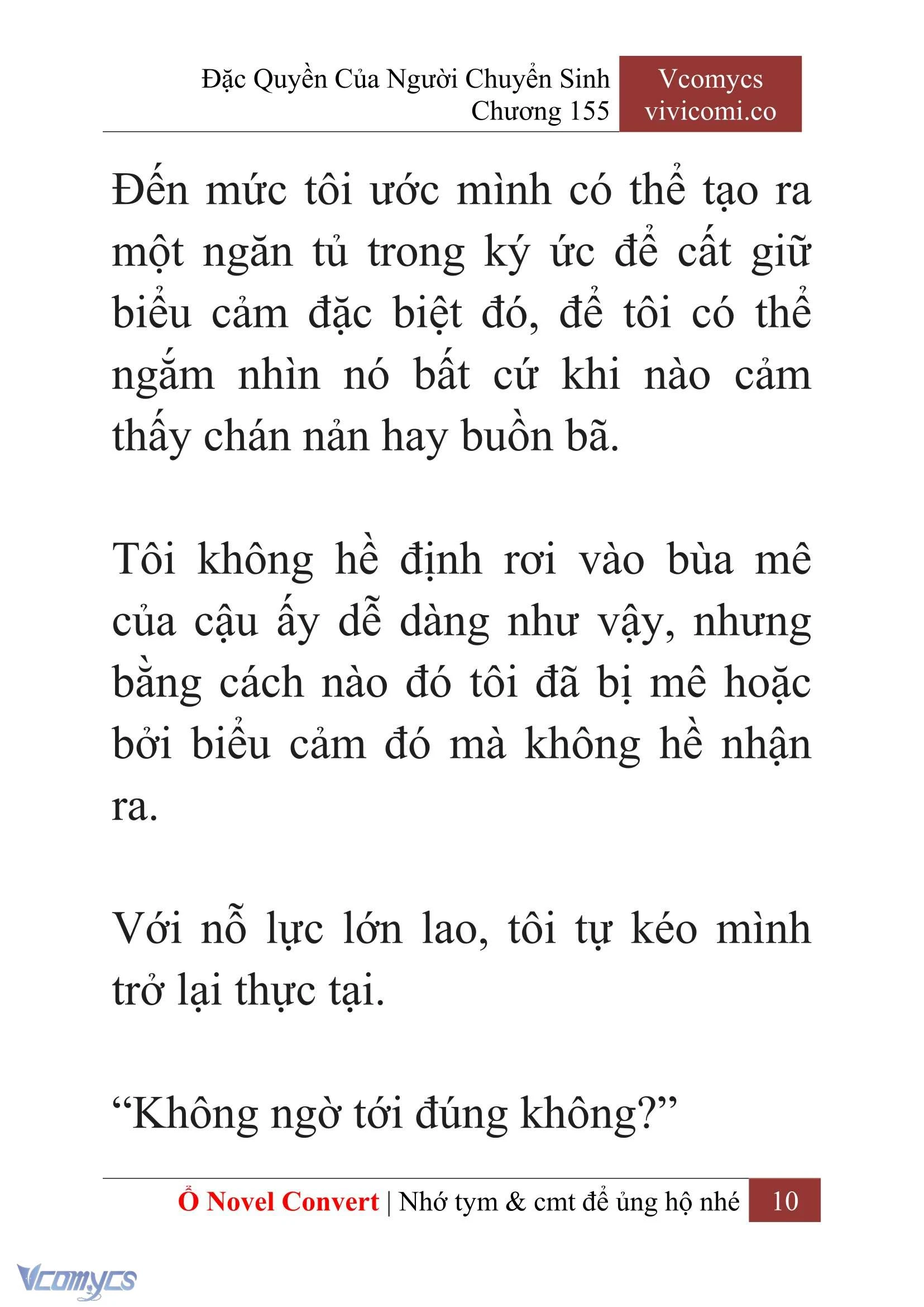 [Novel] Đặc Quyền Của Người Chuyển Sinh Chapter  155 - 12