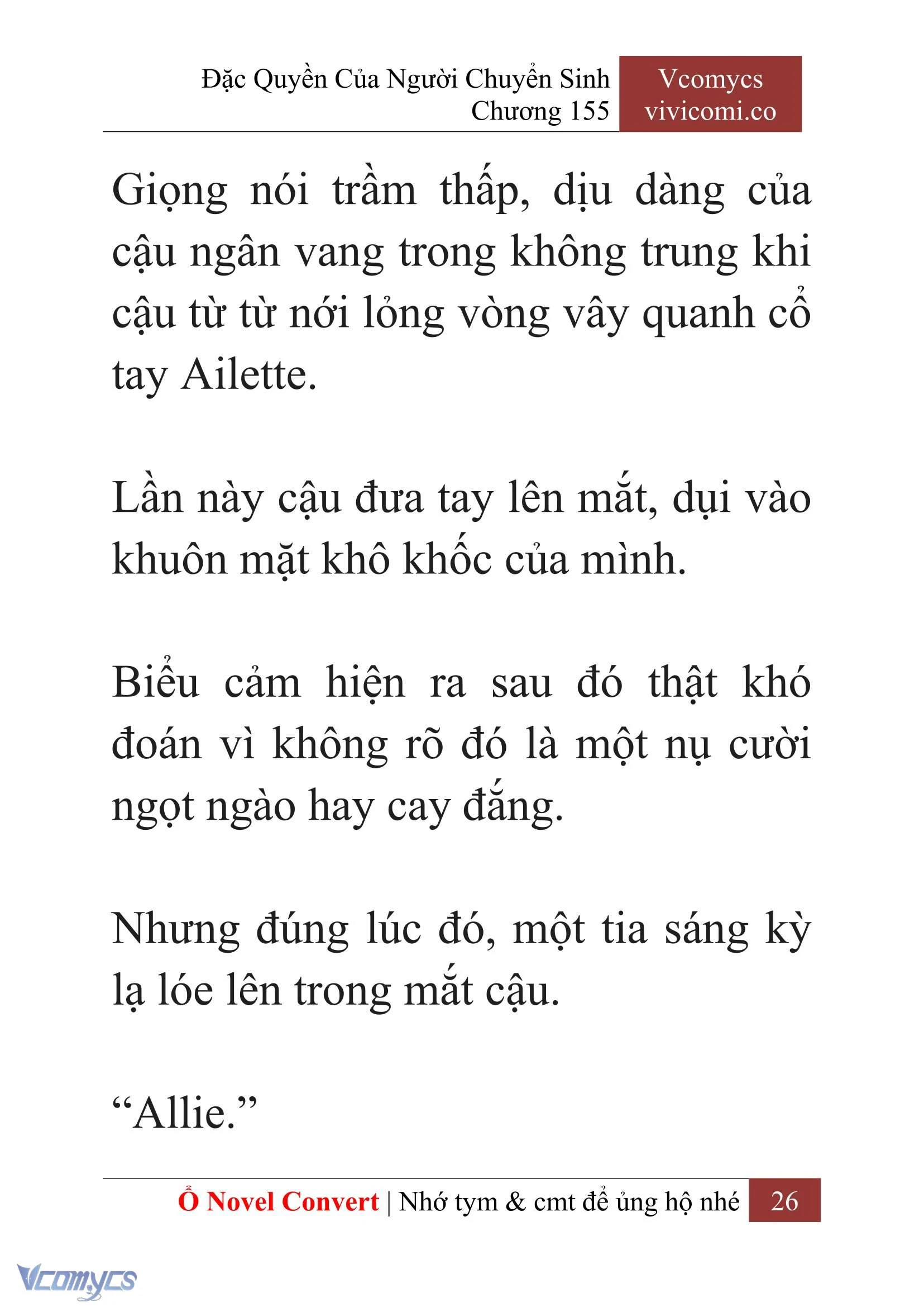 [Novel] Đặc Quyền Của Người Chuyển Sinh Chapter  155 - 28