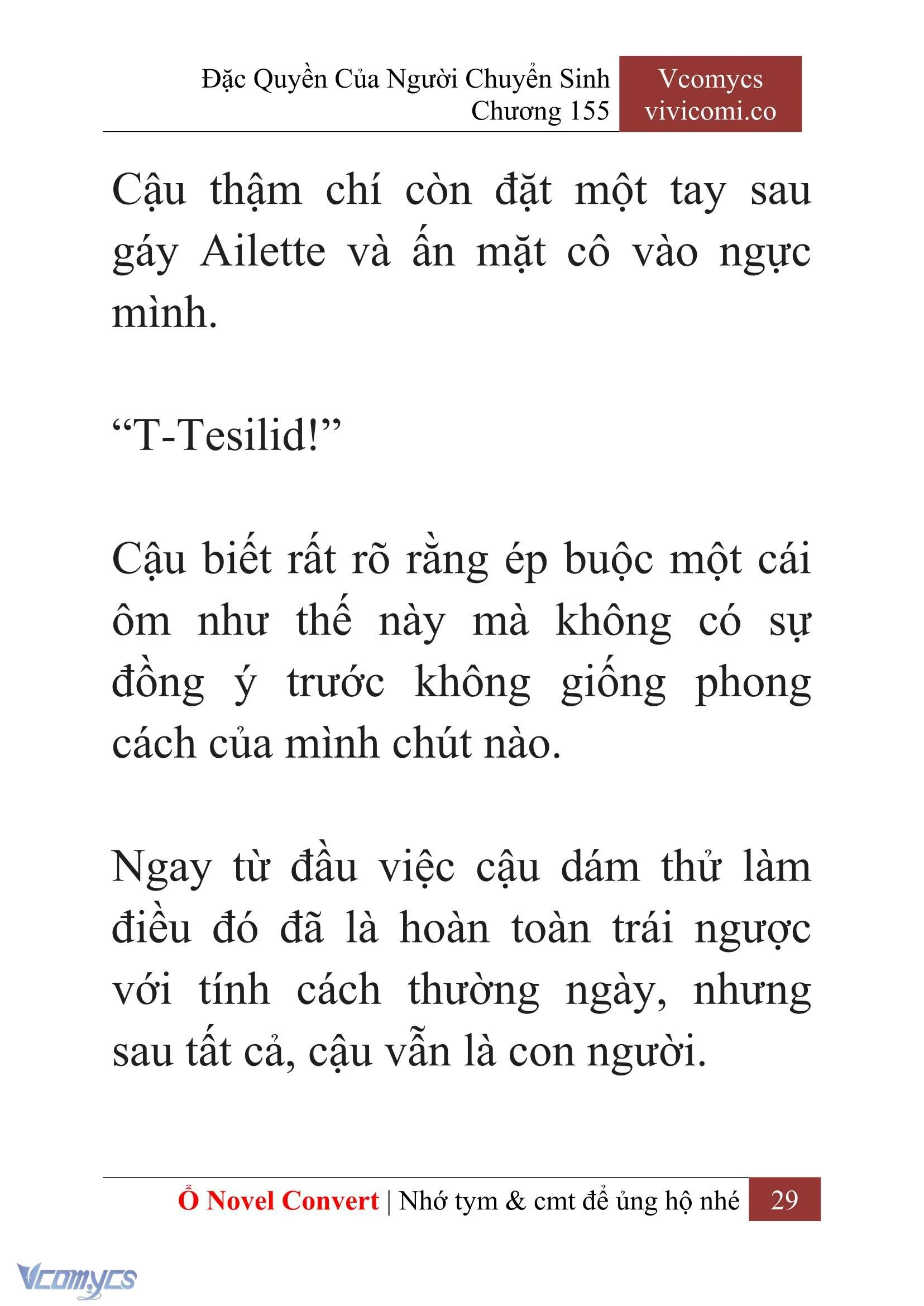 [Novel] Đặc Quyền Của Người Chuyển Sinh Chapter  155 - 31