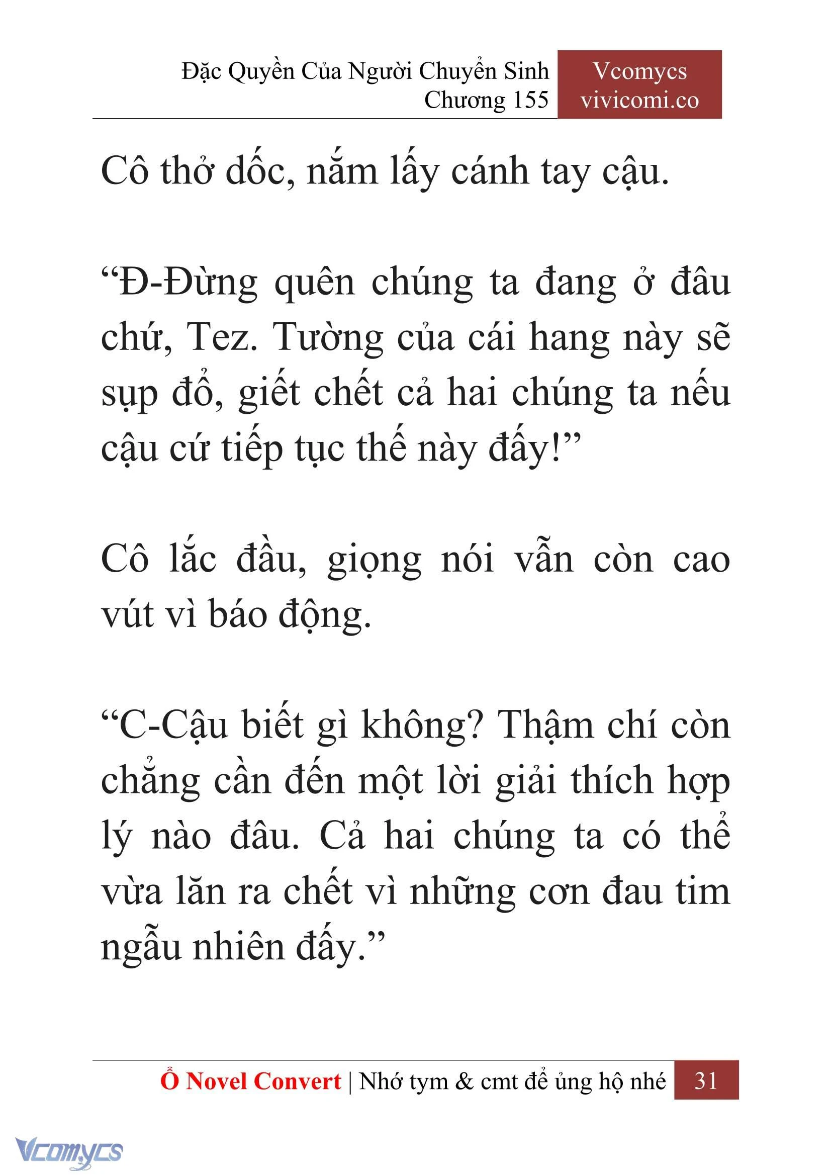 [Novel] Đặc Quyền Của Người Chuyển Sinh Chapter  155 - 33