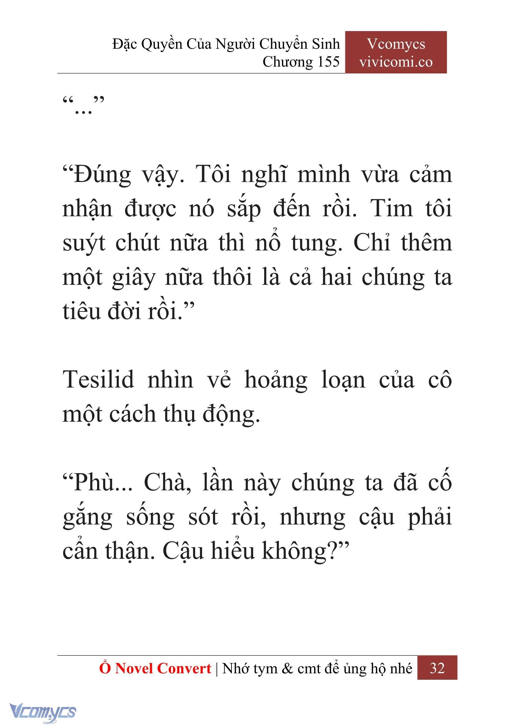 [Novel] Đặc Quyền Của Người Chuyển Sinh Chapter  155 - 34