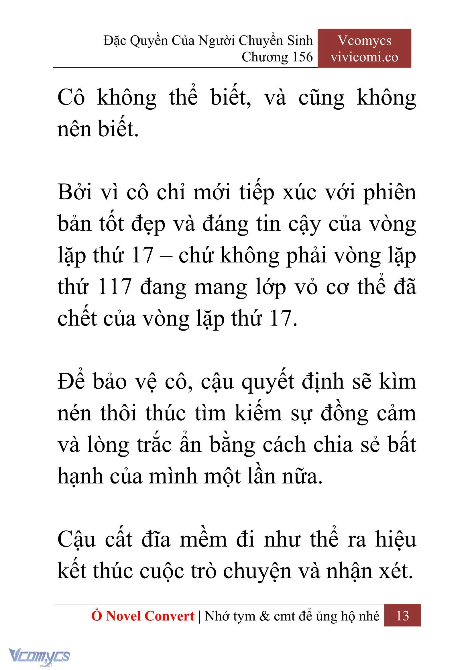 [Novel] Đặc Quyền Của Người Chuyển Sinh Chapter  156 - 15