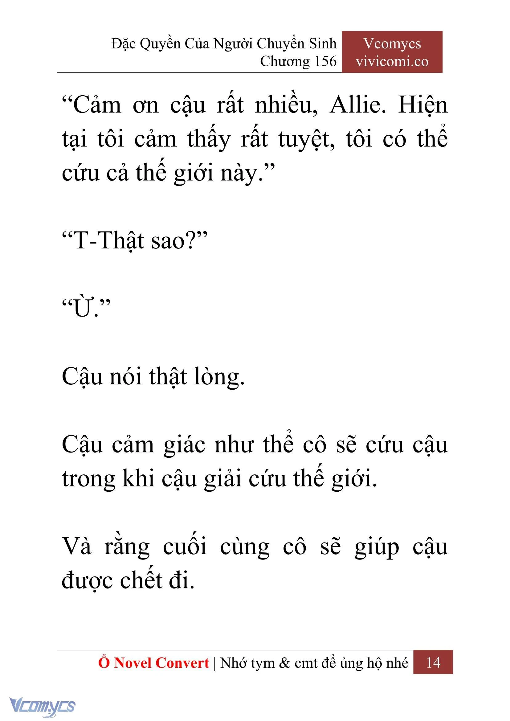 [Novel] Đặc Quyền Của Người Chuyển Sinh Chapter  156 - 16