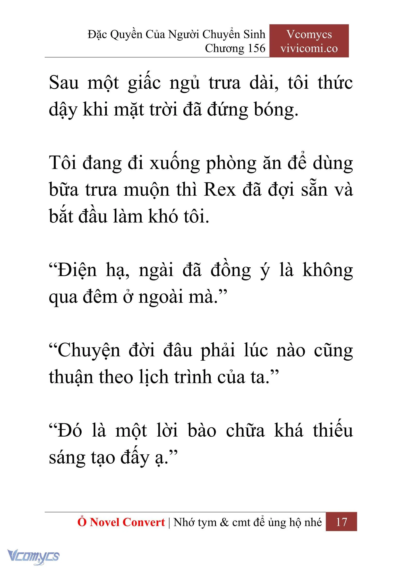 [Novel] Đặc Quyền Của Người Chuyển Sinh Chapter  156 - 19