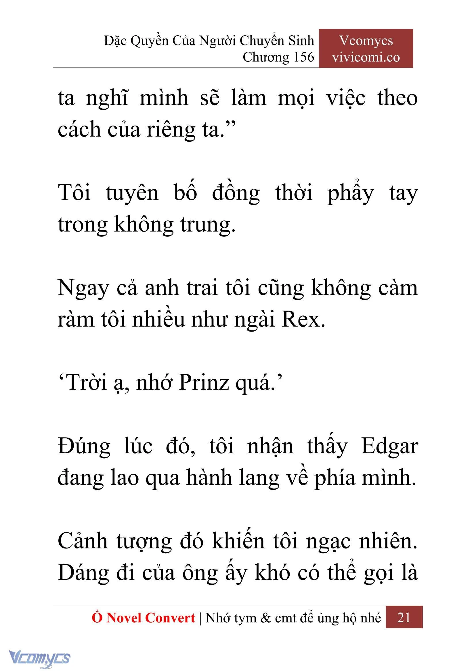 [Novel] Đặc Quyền Của Người Chuyển Sinh Chapter  156 - 23