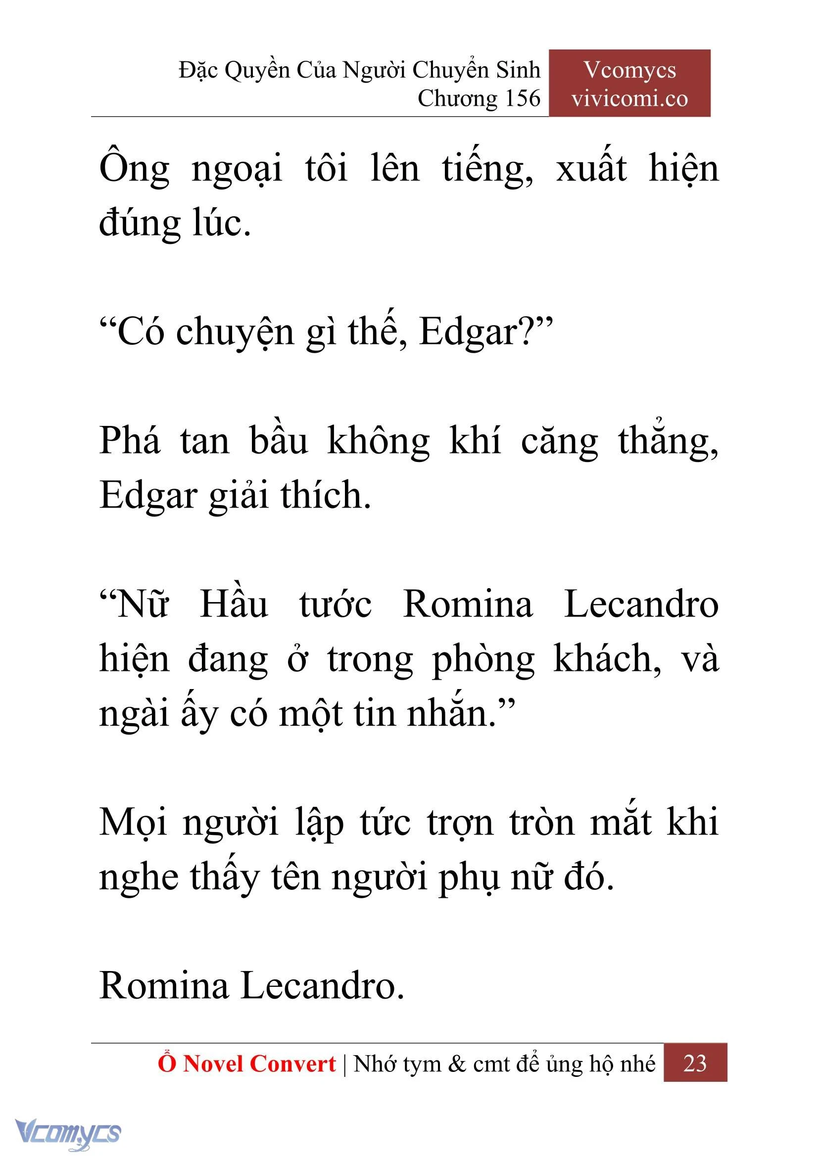 [Novel] Đặc Quyền Của Người Chuyển Sinh Chapter  156 - 25