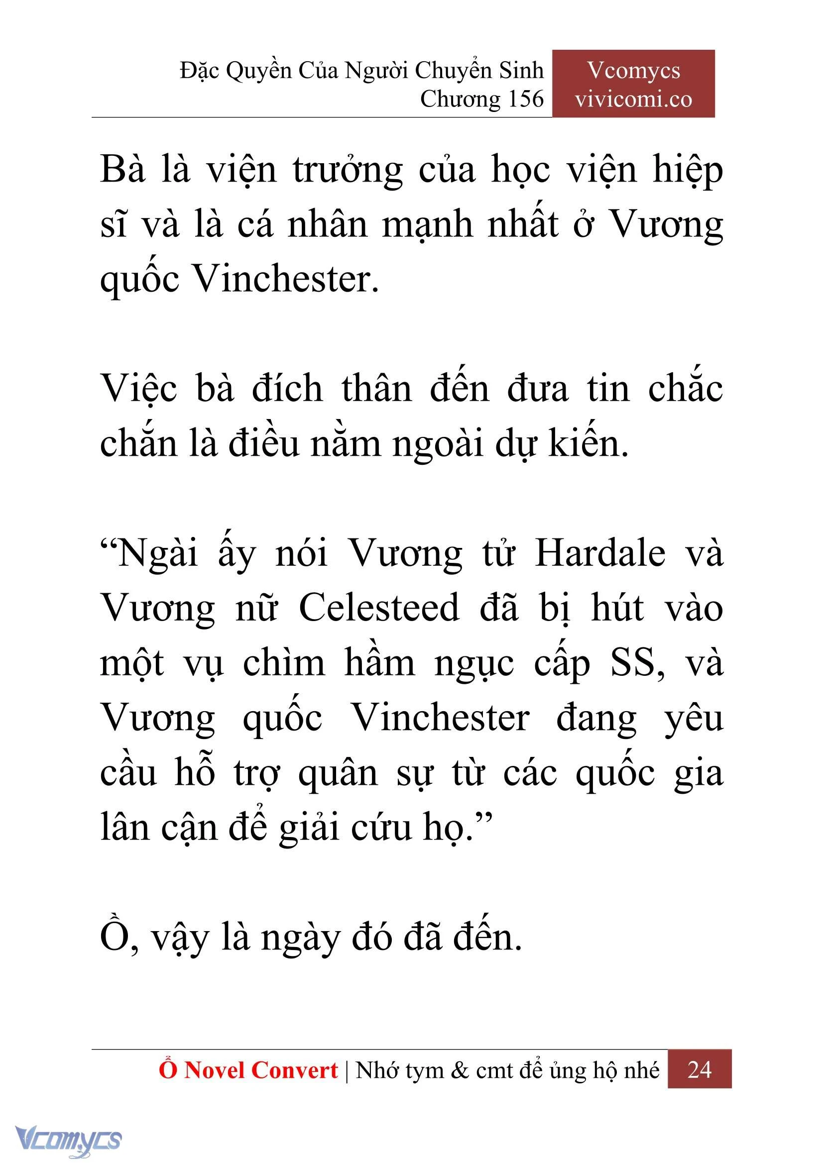[Novel] Đặc Quyền Của Người Chuyển Sinh Chapter  156 - 26