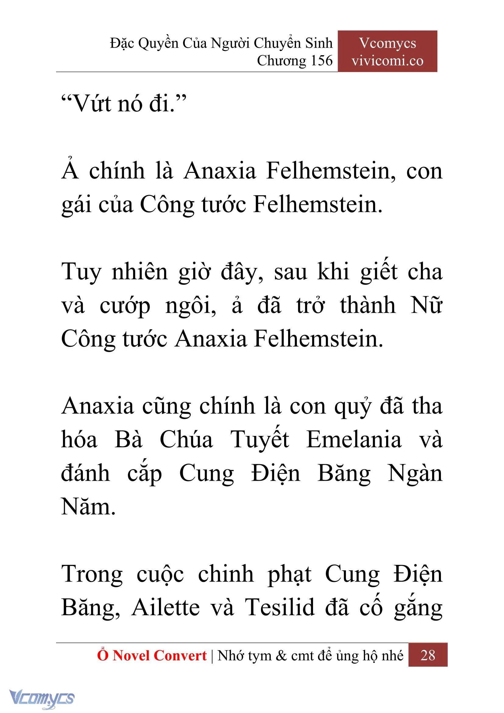 [Novel] Đặc Quyền Của Người Chuyển Sinh Chapter  156 - 30