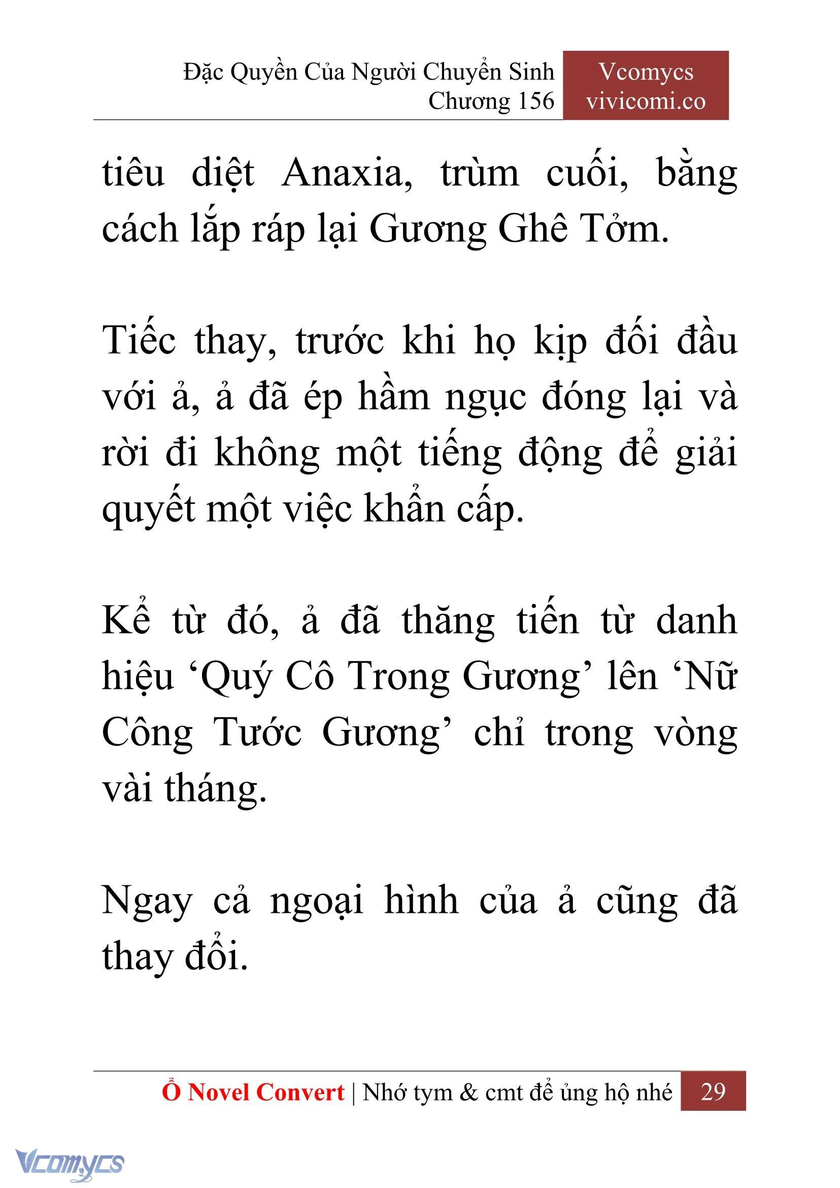 [Novel] Đặc Quyền Của Người Chuyển Sinh Chapter  156 - 31