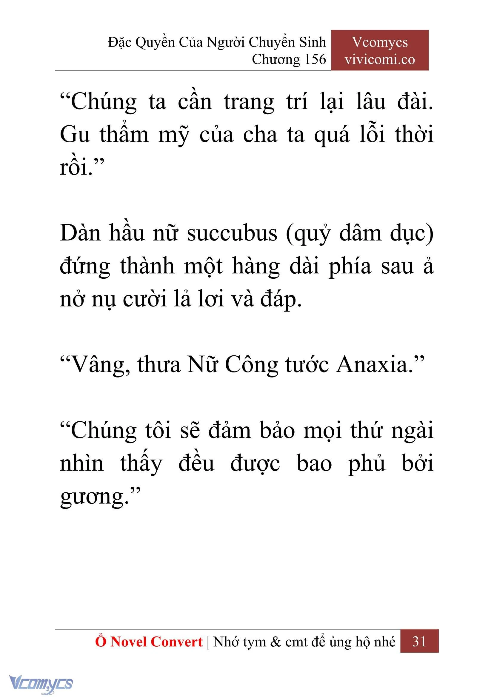 [Novel] Đặc Quyền Của Người Chuyển Sinh Chapter  156 - 33
