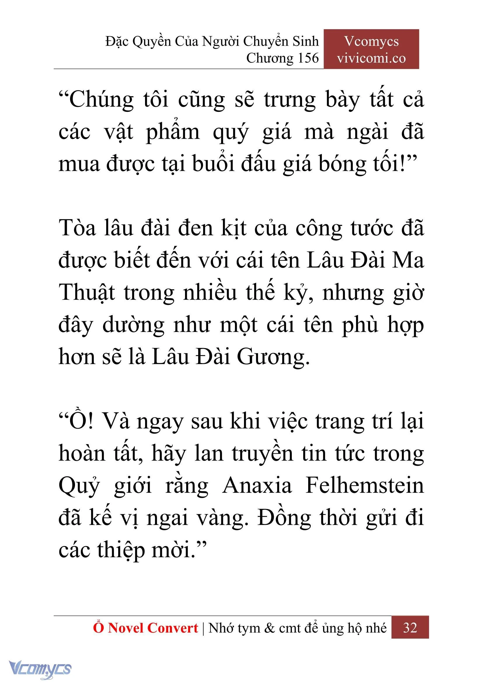 [Novel] Đặc Quyền Của Người Chuyển Sinh Chapter  156 - 34