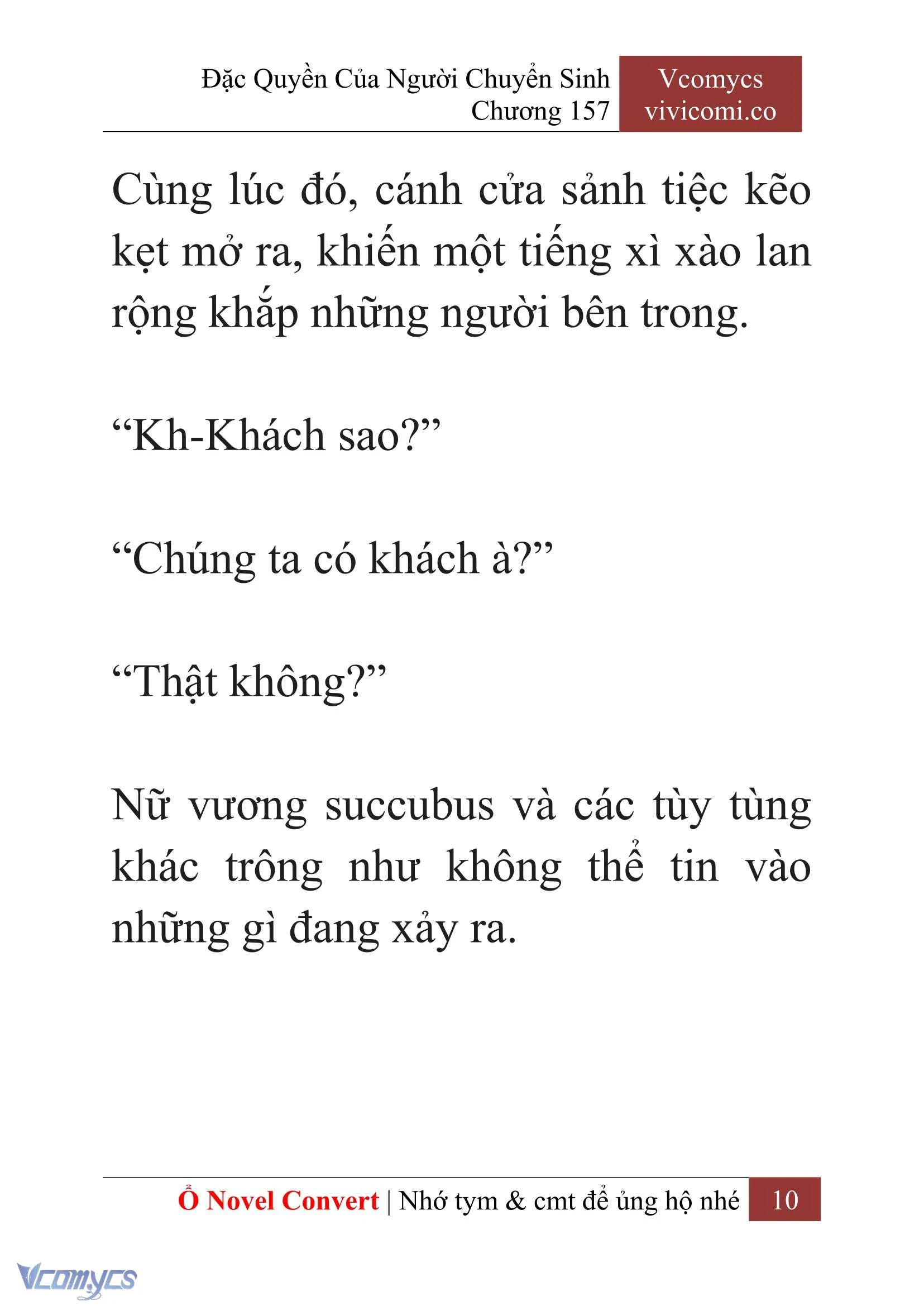 [Novel] Đặc Quyền Của Người Chuyển Sinh Chapter  157 - 12